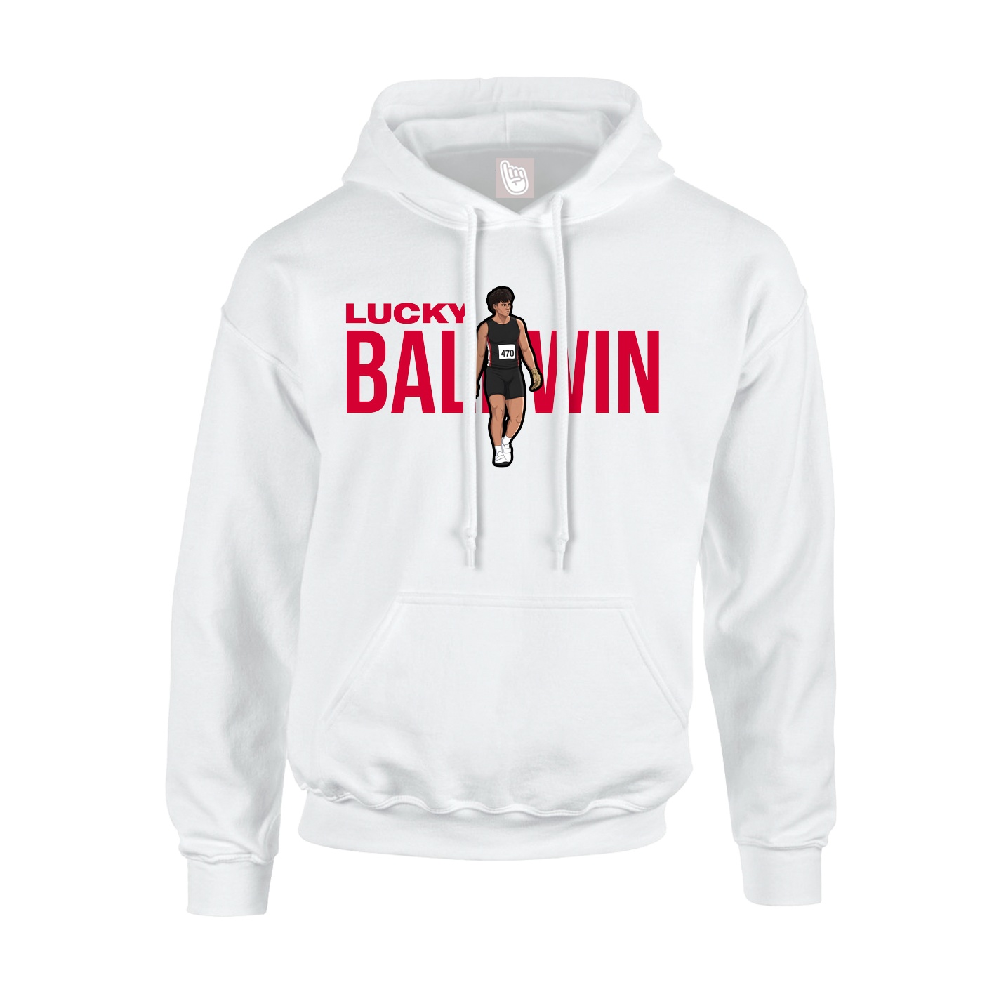 Hoodie — Player Name in White