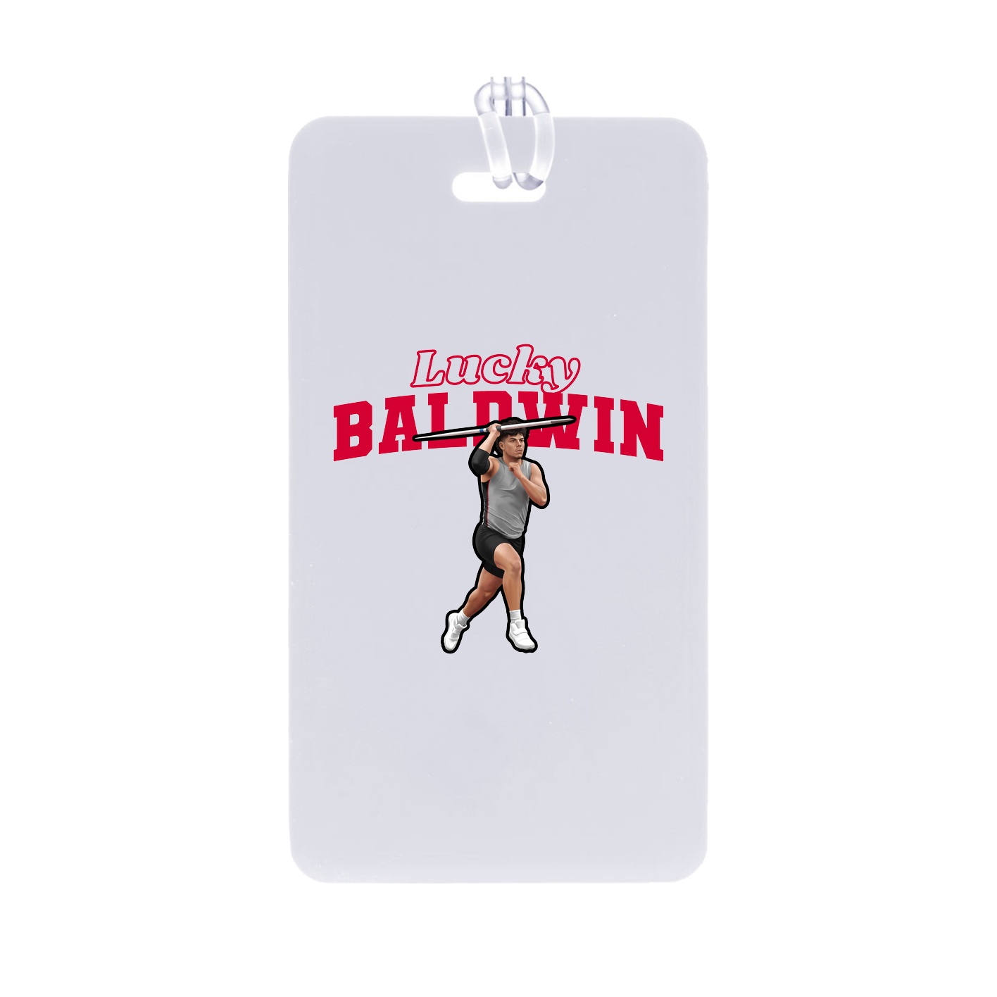 Bag Tag — Name Arch in Classic