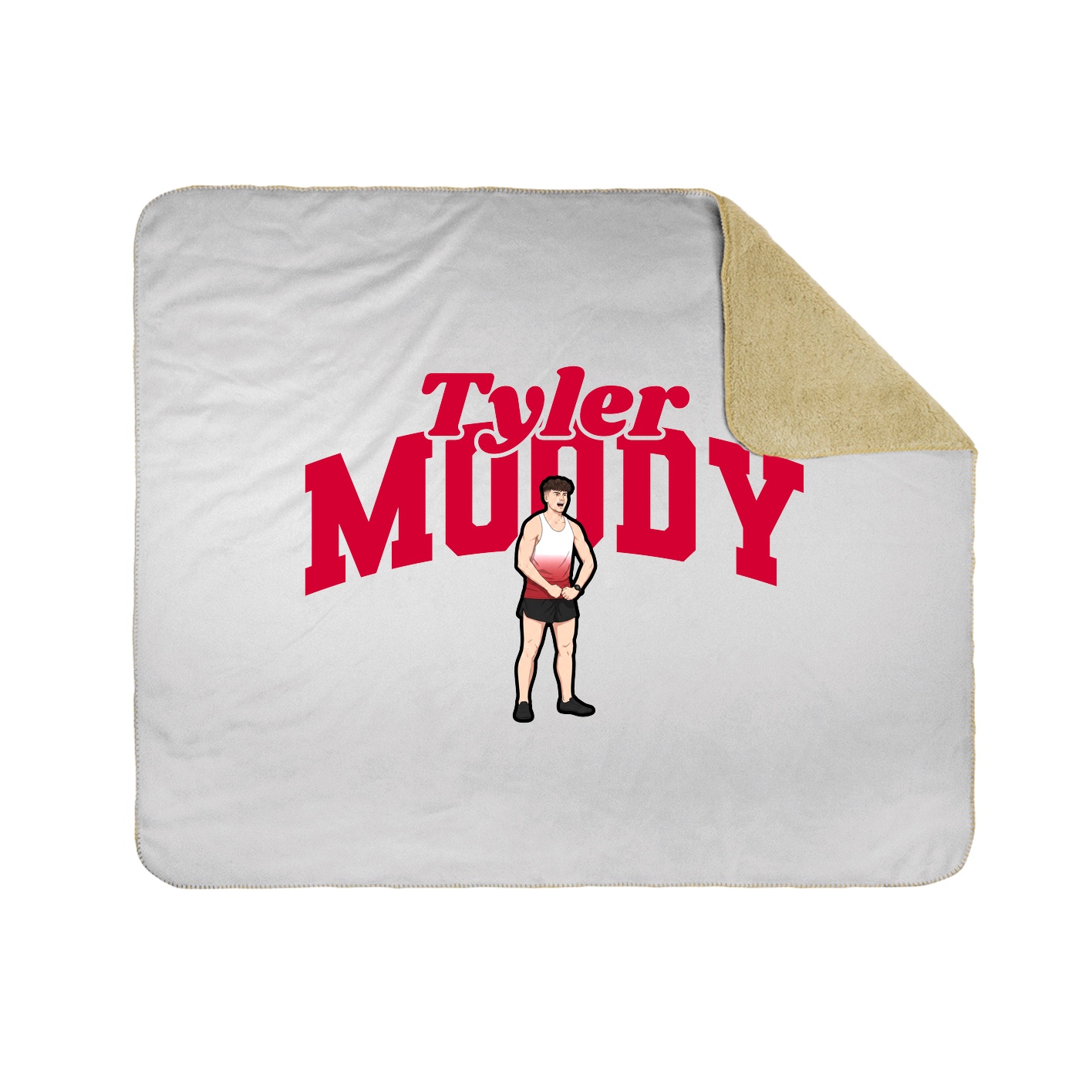 Throw Blanket — Signature Arch in White