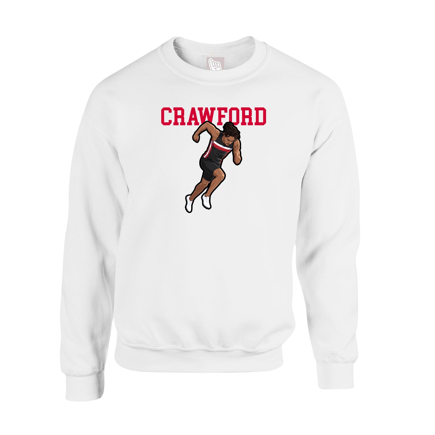 Fleece Crew — Shirsey in White