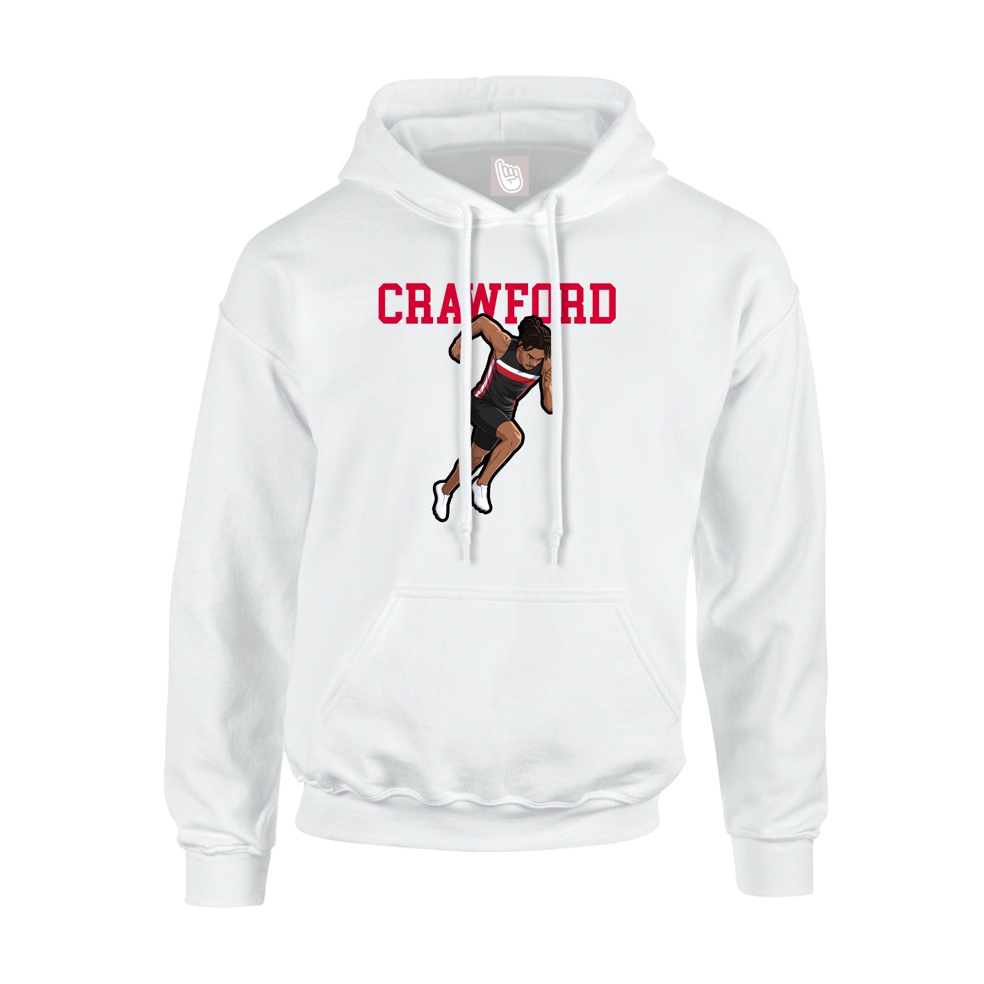 Youth Hoodie — Shirsey in White