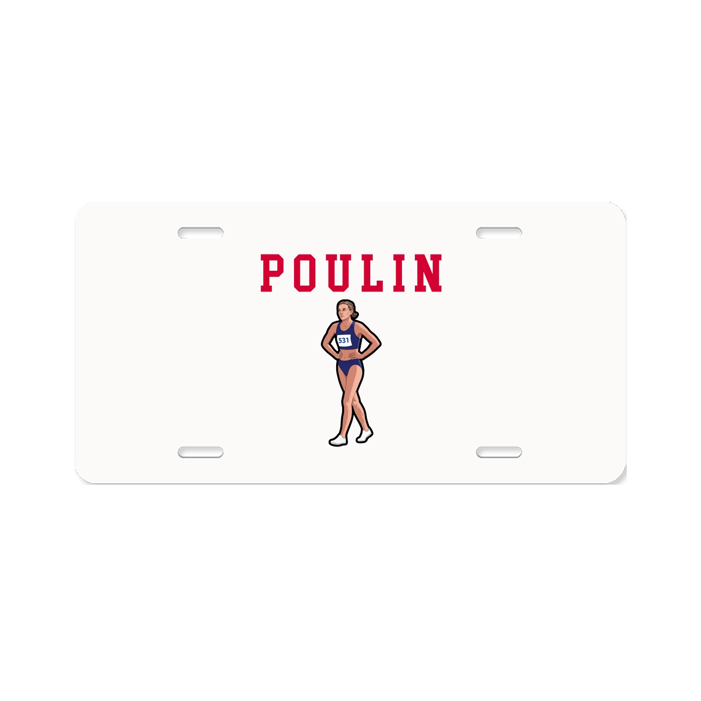 License Plate — Shirsey in Classic