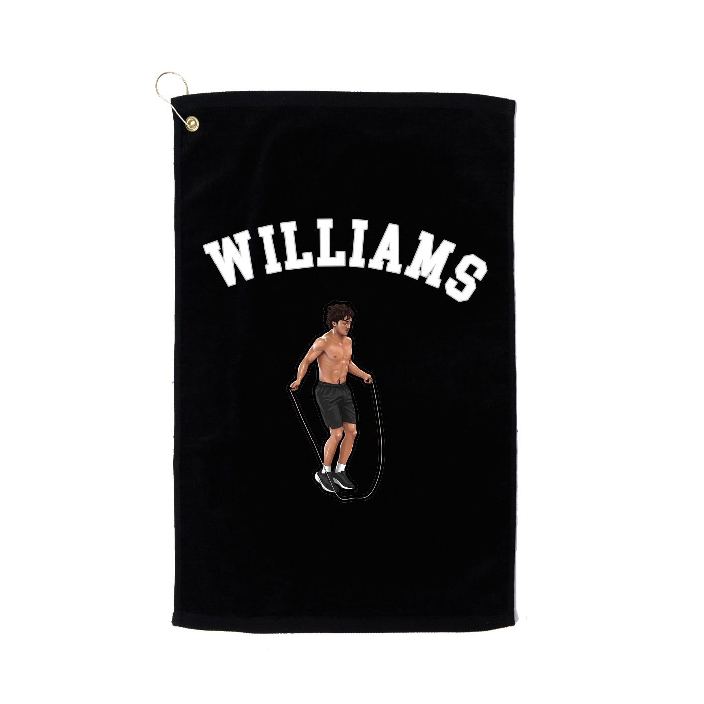 Golf Towel — Shirsey Arch in Black