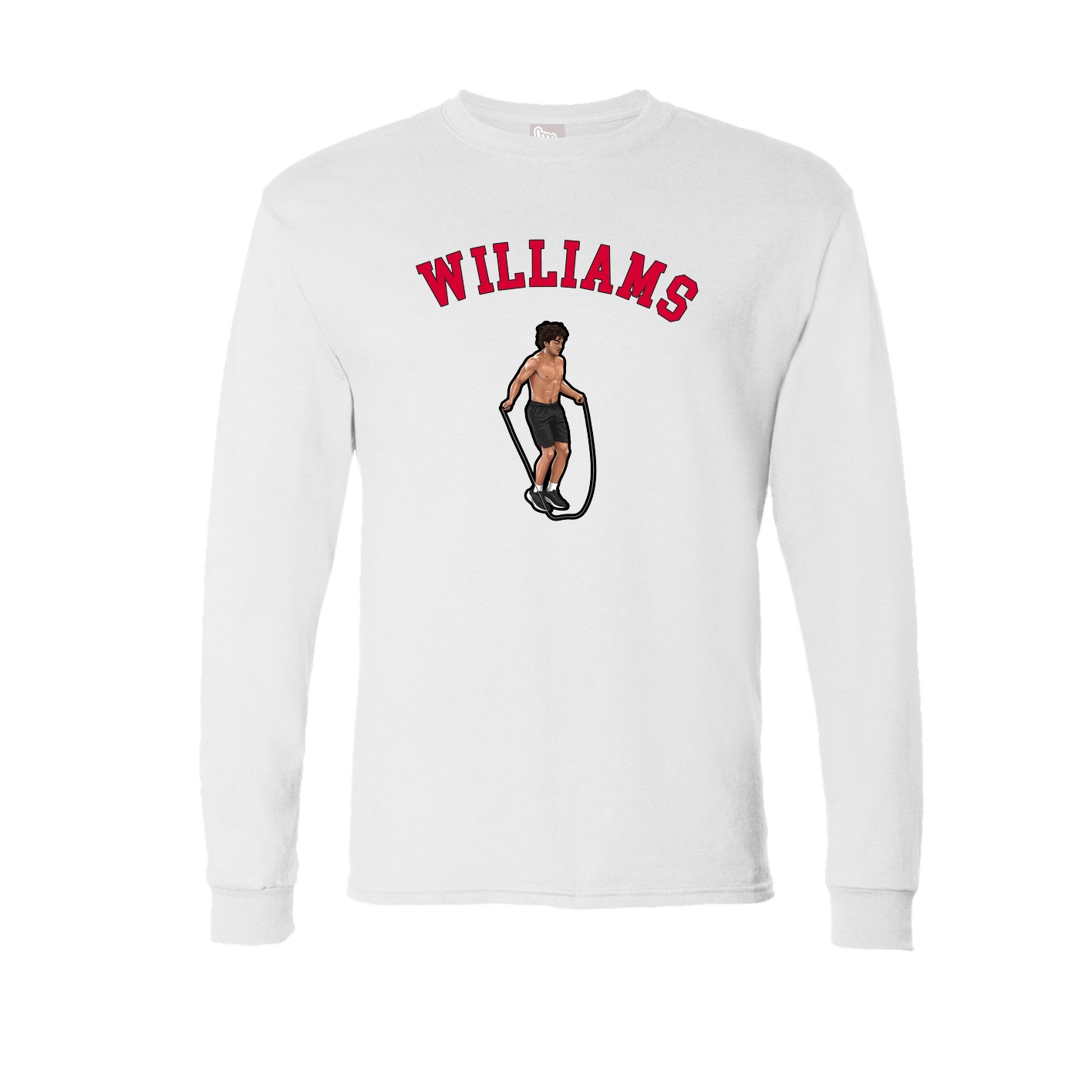 Long Sleeve Tee — Shirsey Arch in White