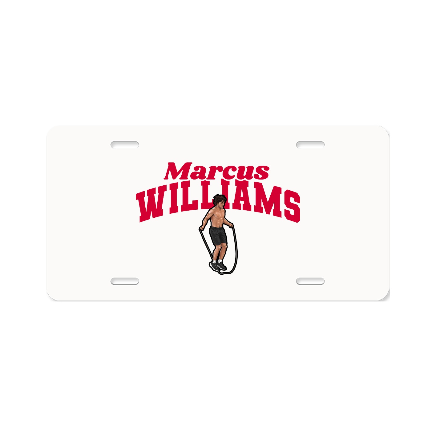 License Plate — Signature Arch in Classic