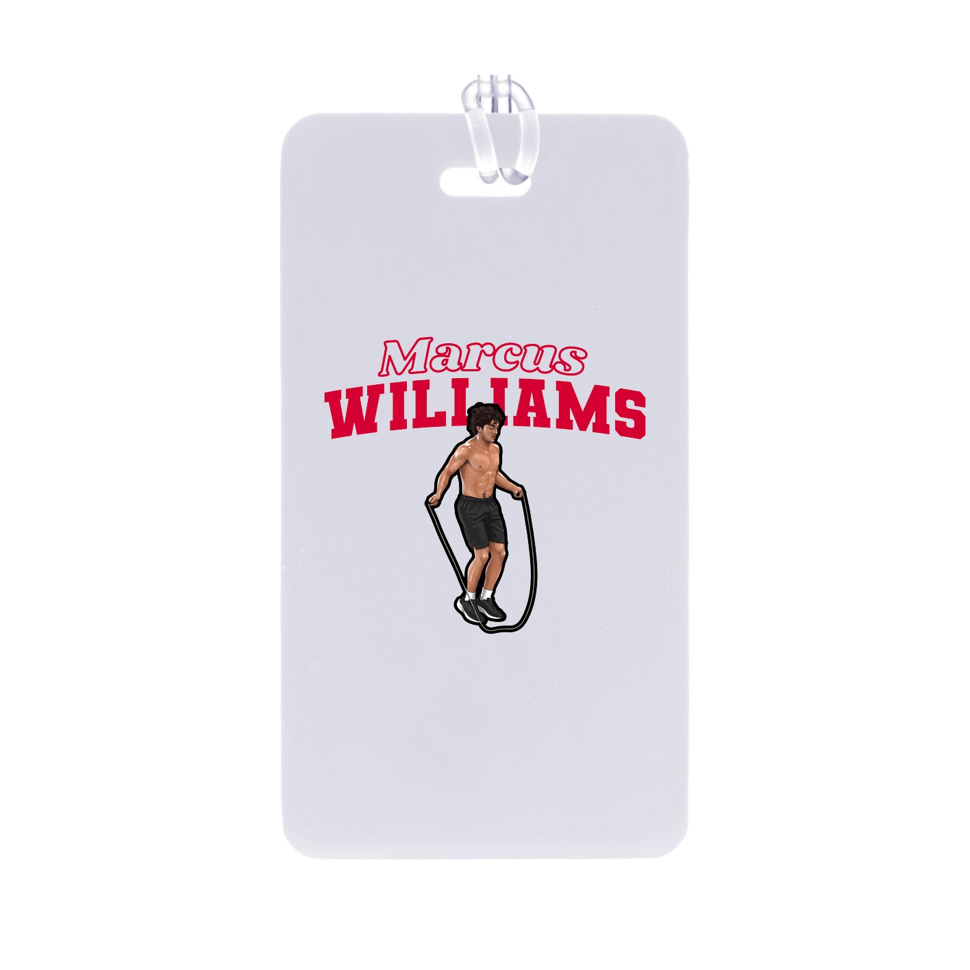 Bag Tag — Name Arch in Classic
