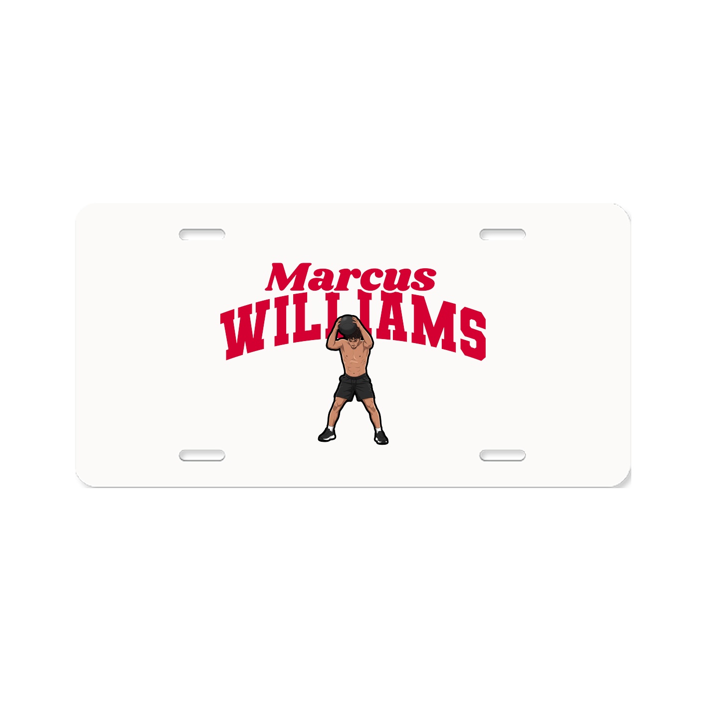 License Plate — Signature Arch in Classic