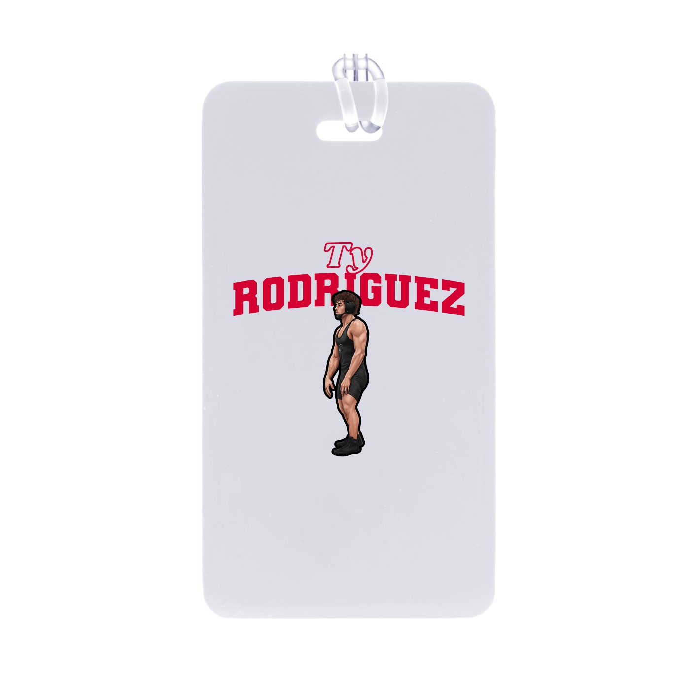 Bag Tag — Name Arch in Classic