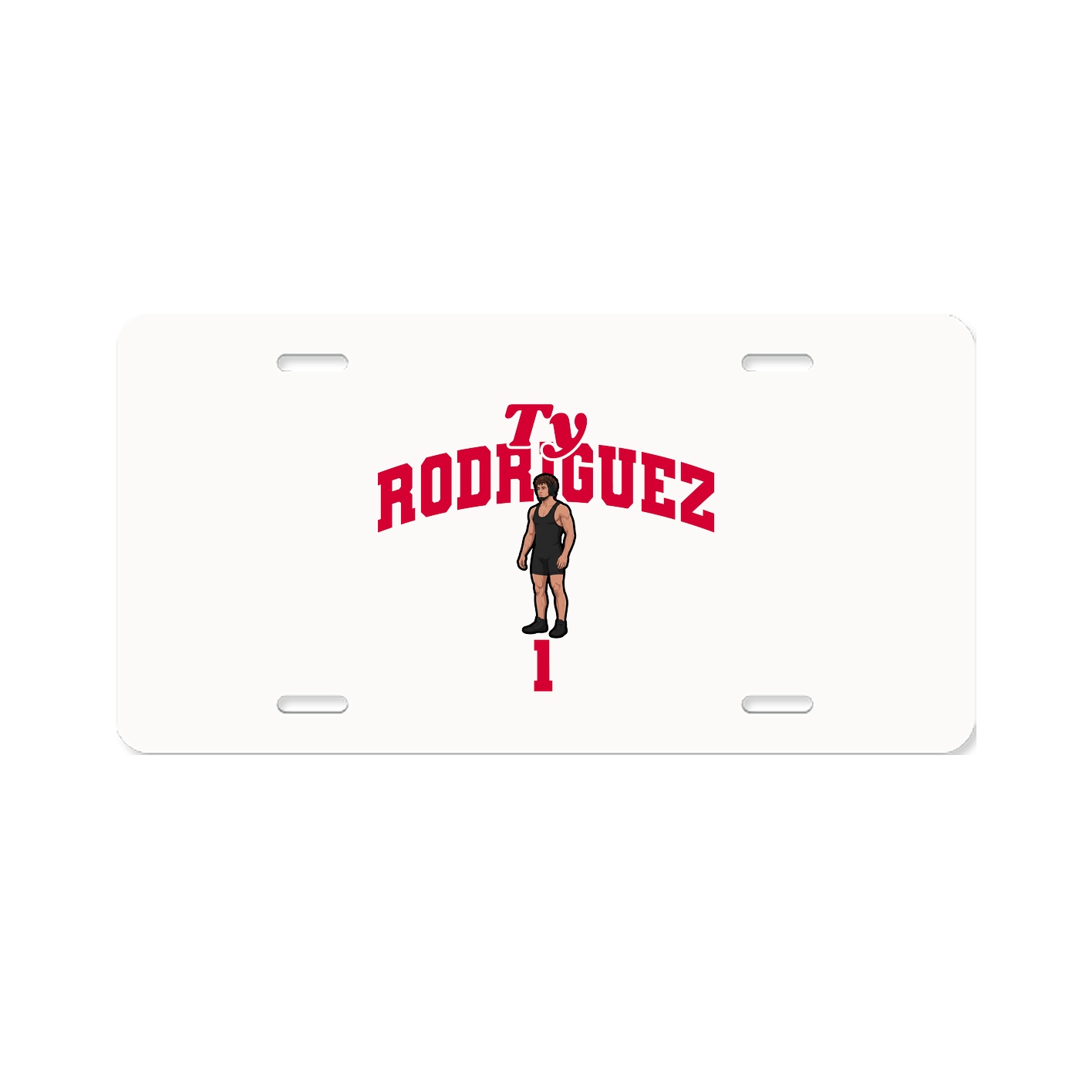 License Plate — Signature Arch in Classic