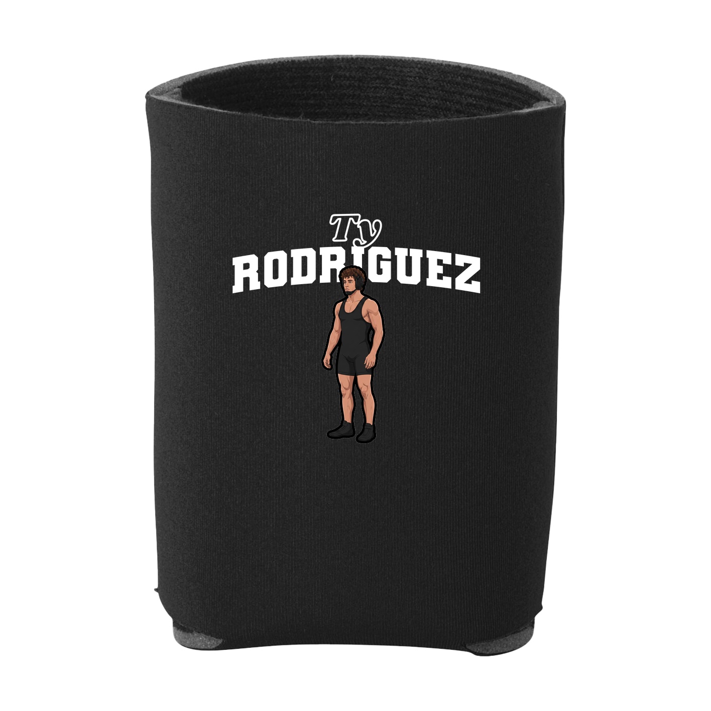 Can Holder — Name Arch in Black