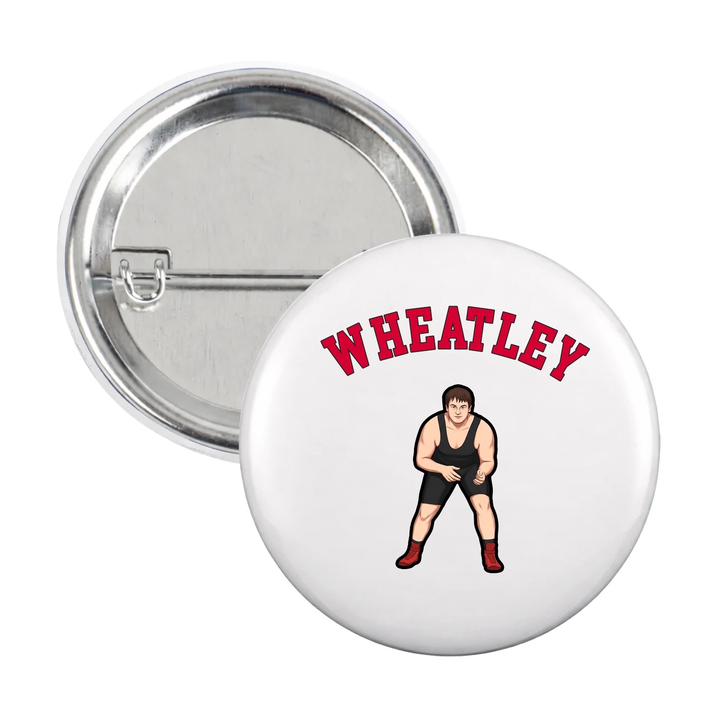 Game Day Button — Shirsey Arch in White