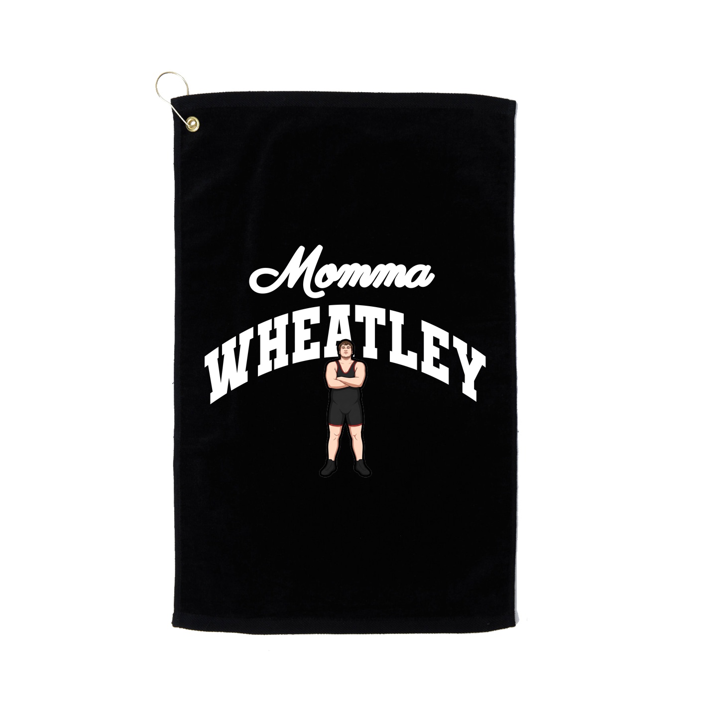 Golf Towel — Mothers Day Arch in Black