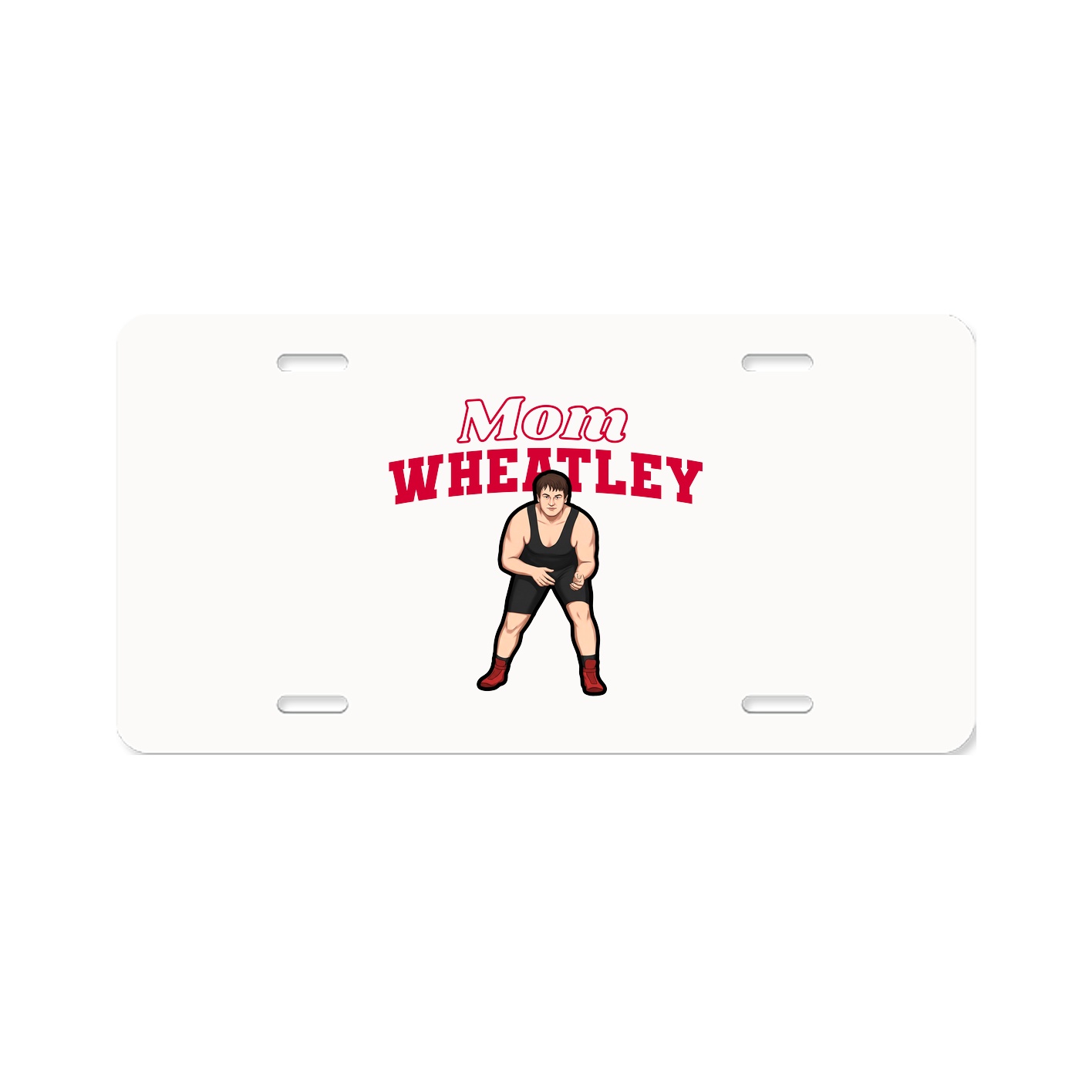 License Plate — Mothers Day Block in Classic
