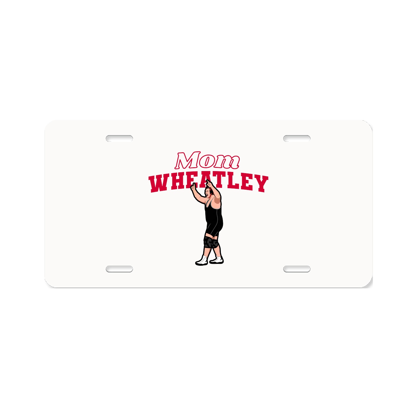 License Plate — Mothers Day Block in Classic