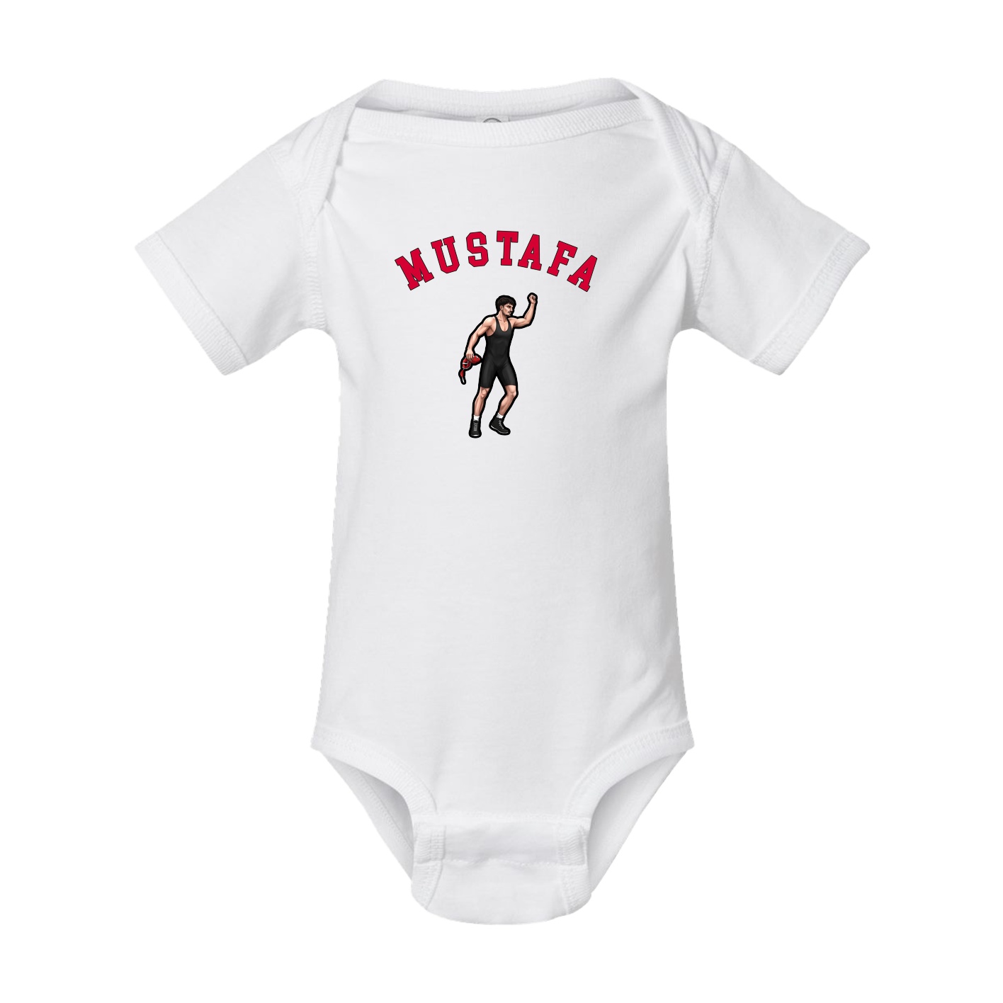 Baby Onesie — Shirsey Arch in White