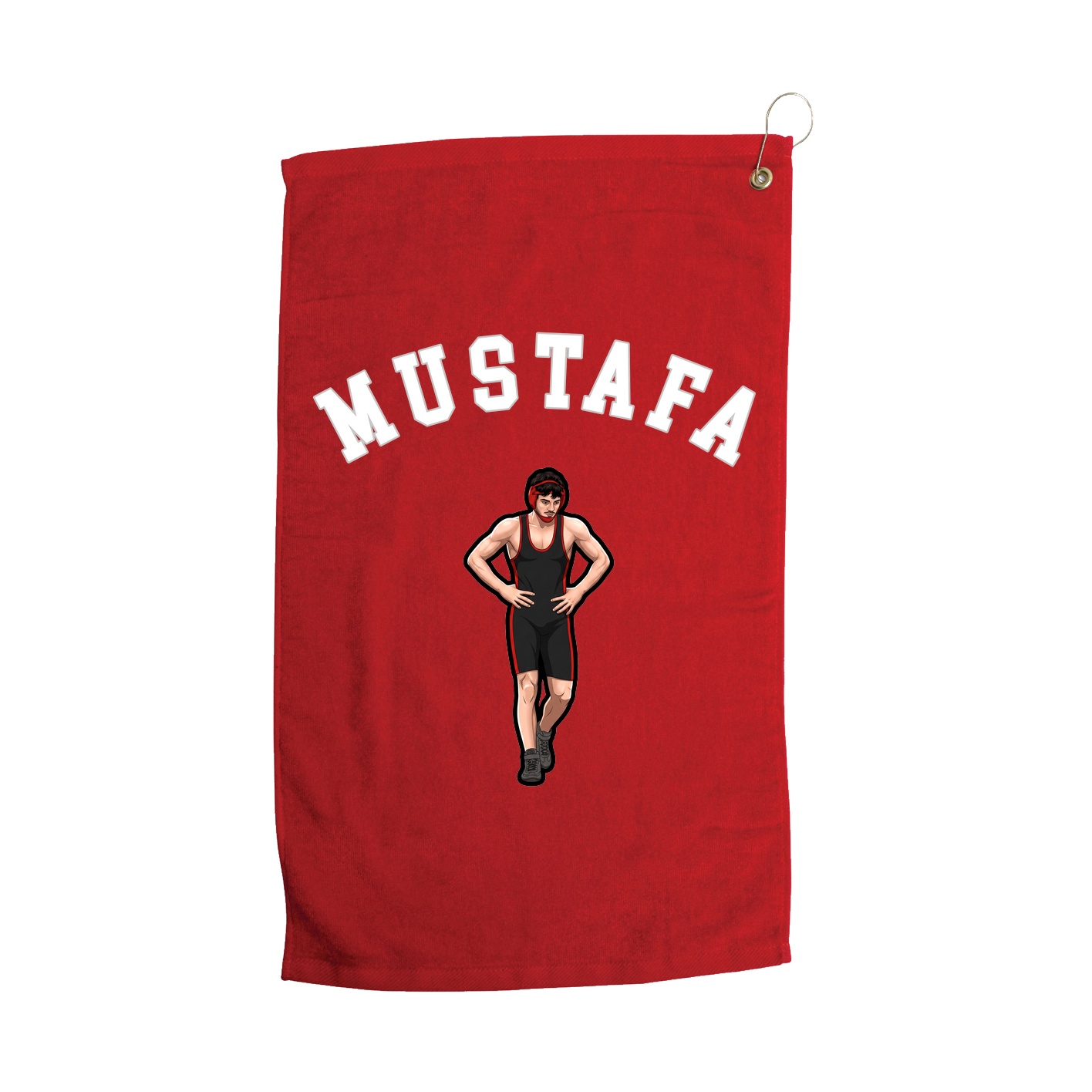 Golf Towel — Shirsey Arch in Red