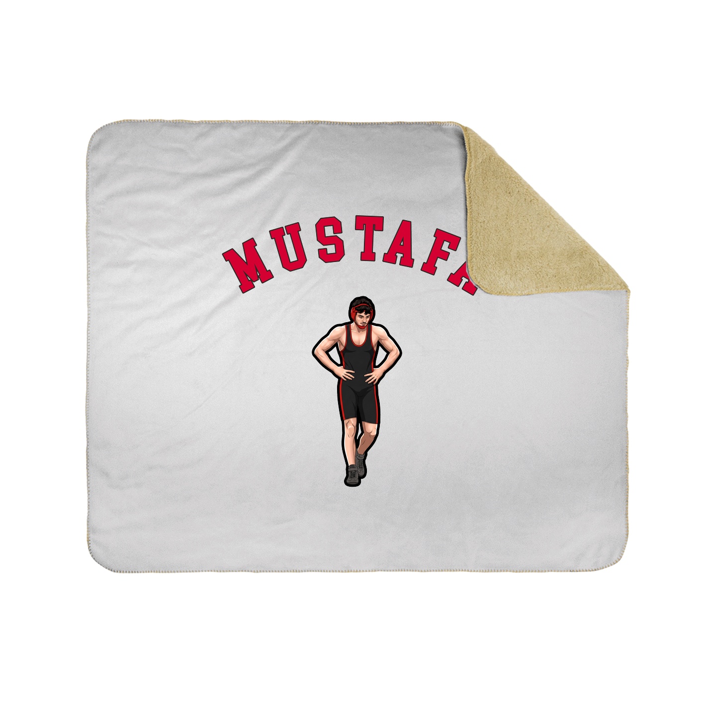 Throw Blanket — Shirsey Arch in White