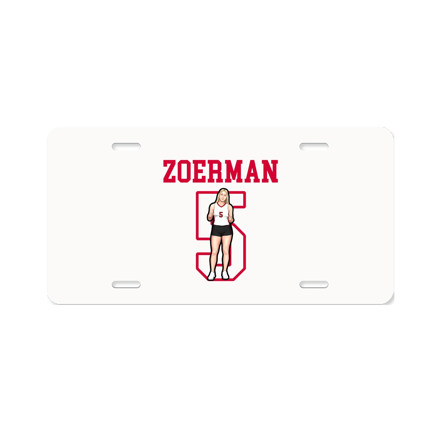 License Plate — Shirsey in Classic