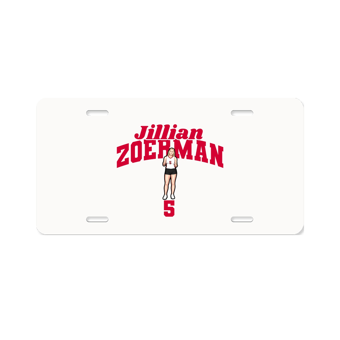License Plate — Signature Arch in Classic