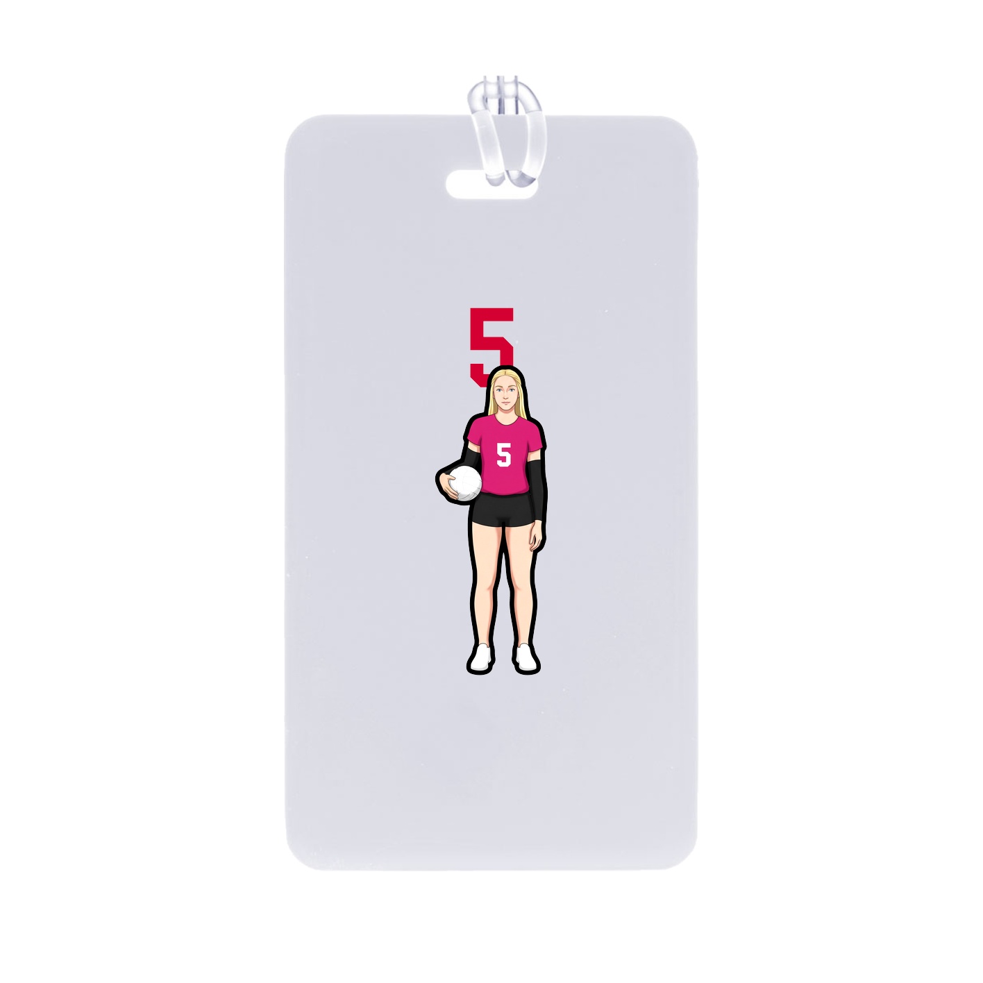 Bag Tag — Number Top in Classic