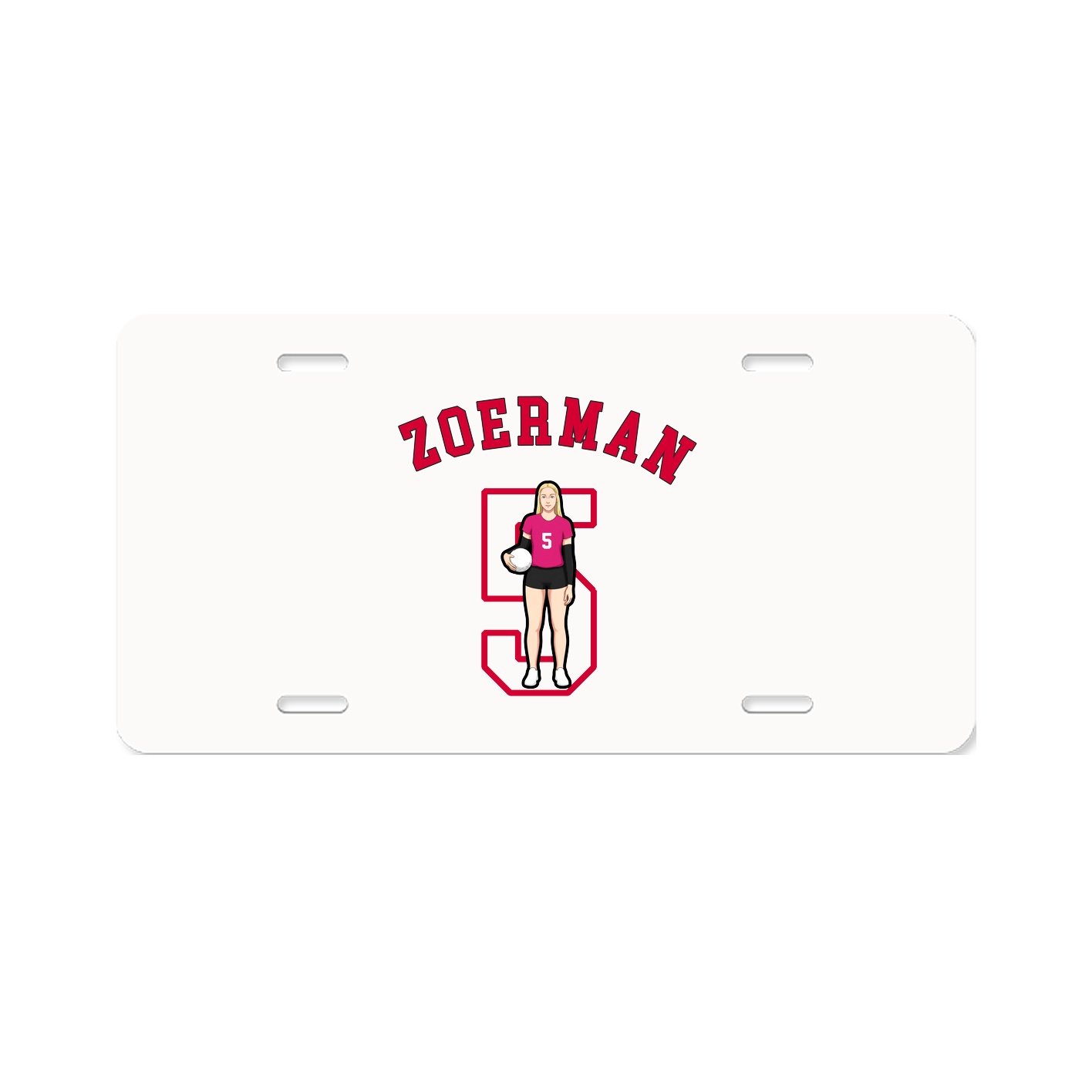 License Plate — Shirsey Arch in Classic