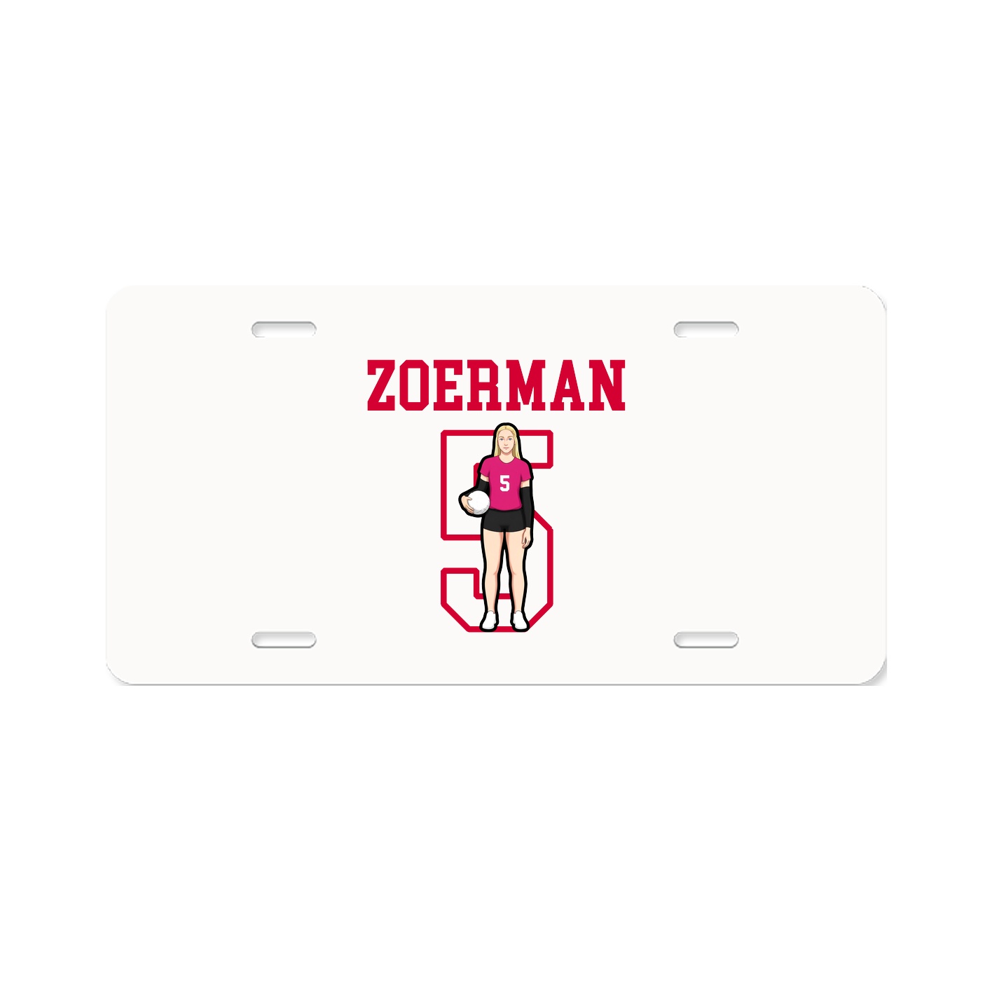 License Plate — Shirsey in Classic