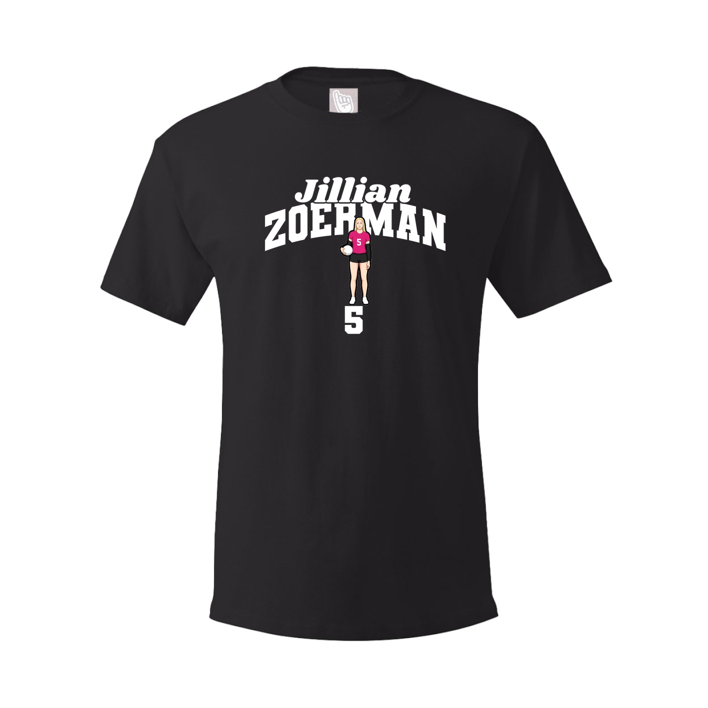 Tee — Signature Arch in Black