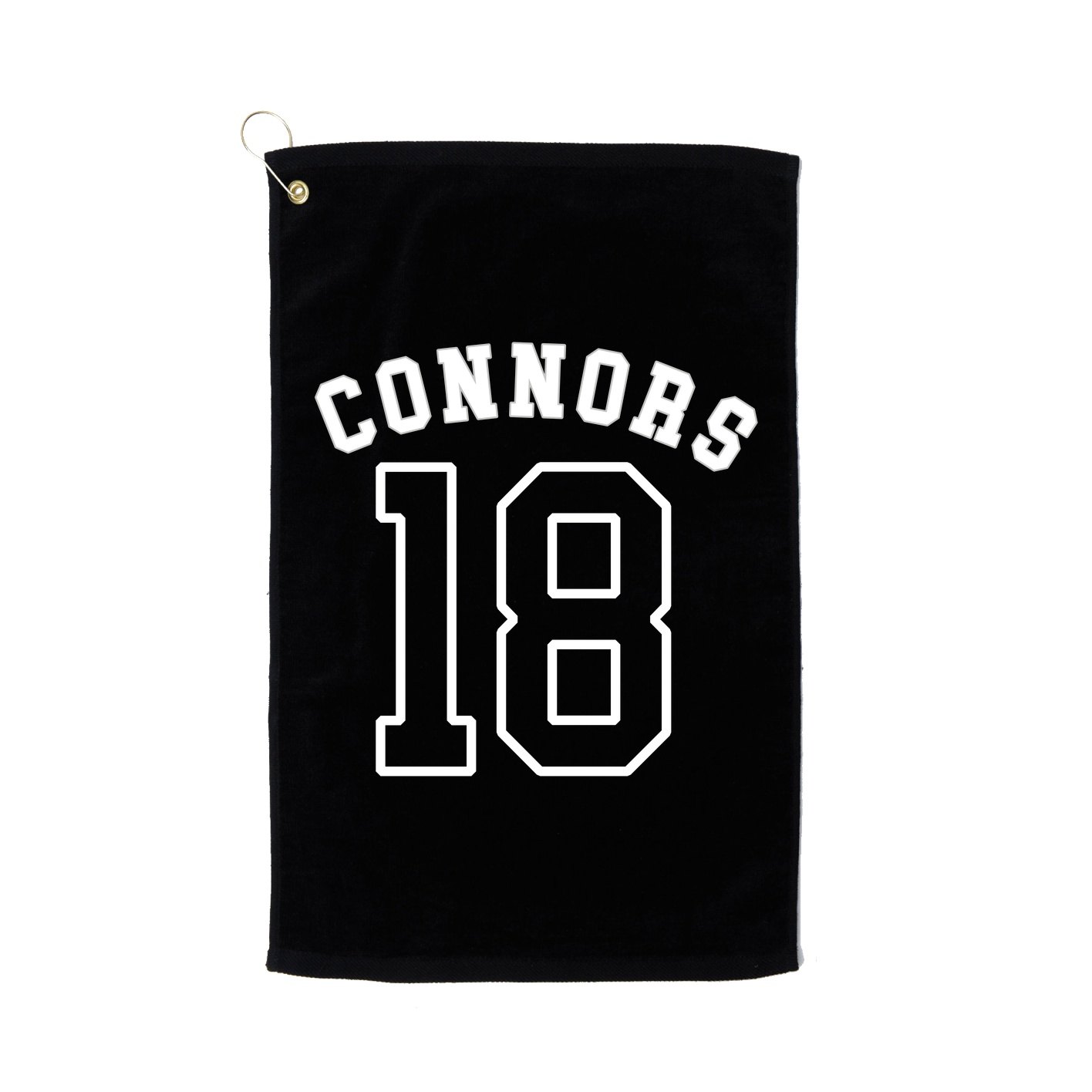 Golf Towel — Shirsey Arch in Black