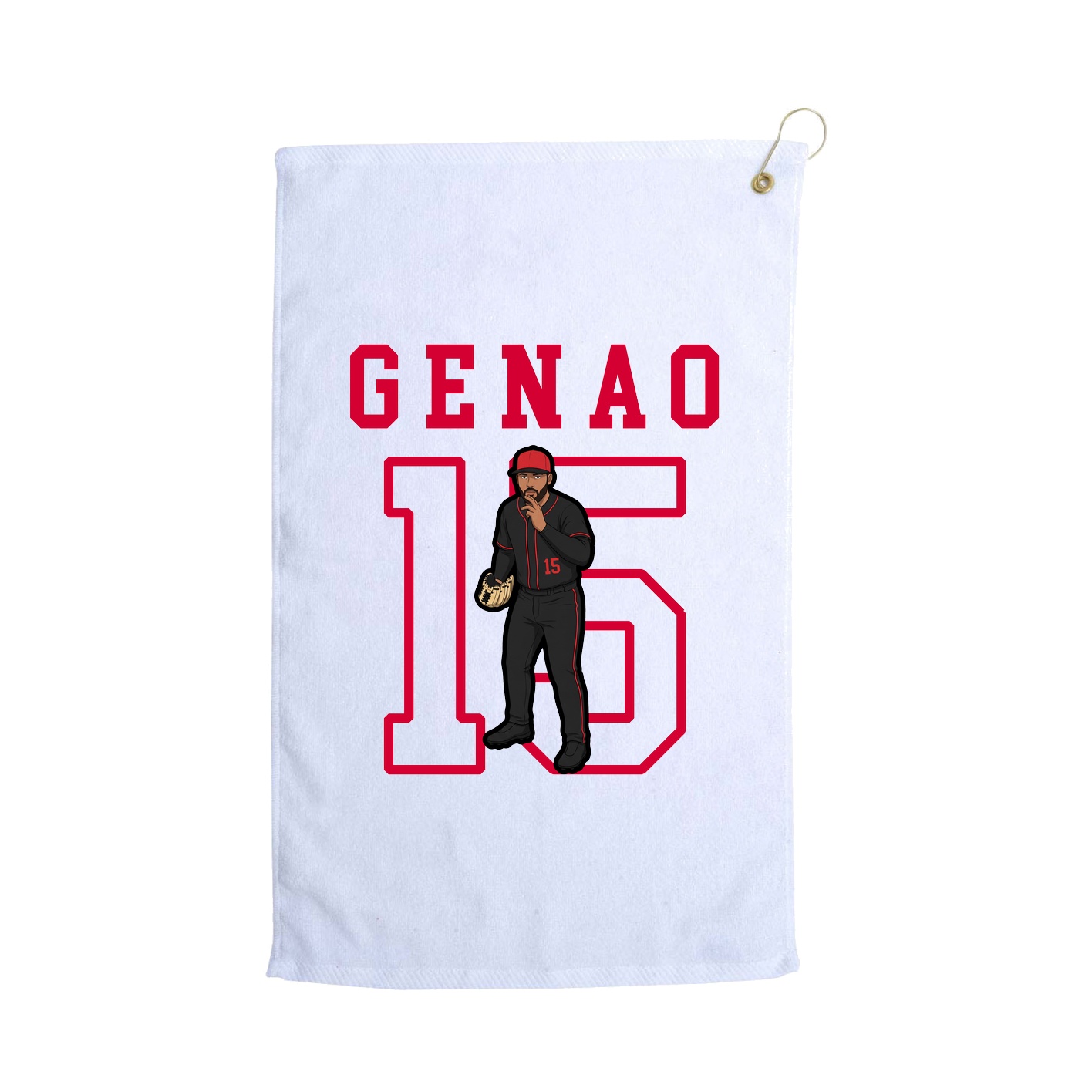 Golf Towel — Shirsey in White