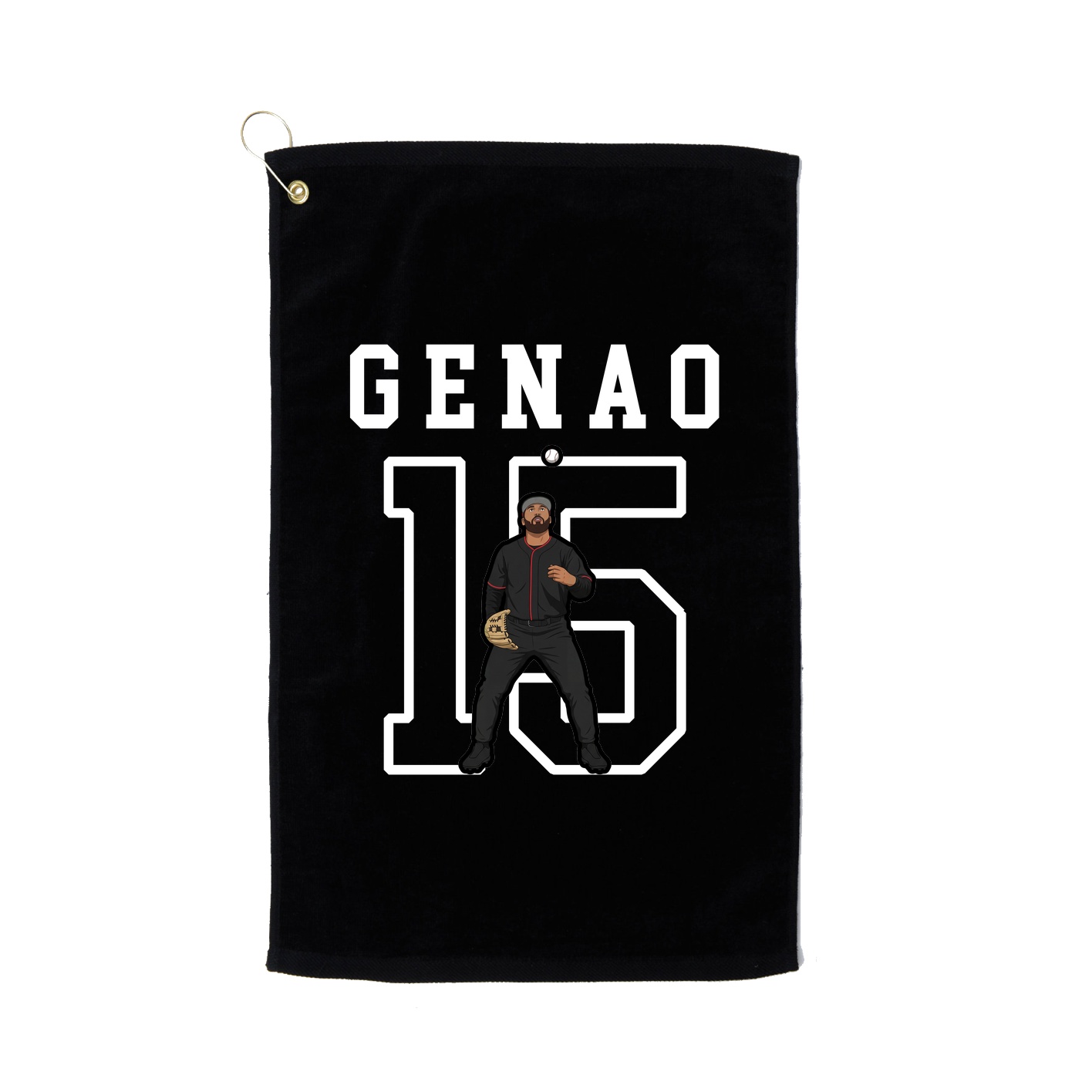 Golf Towel — Shirsey in Black