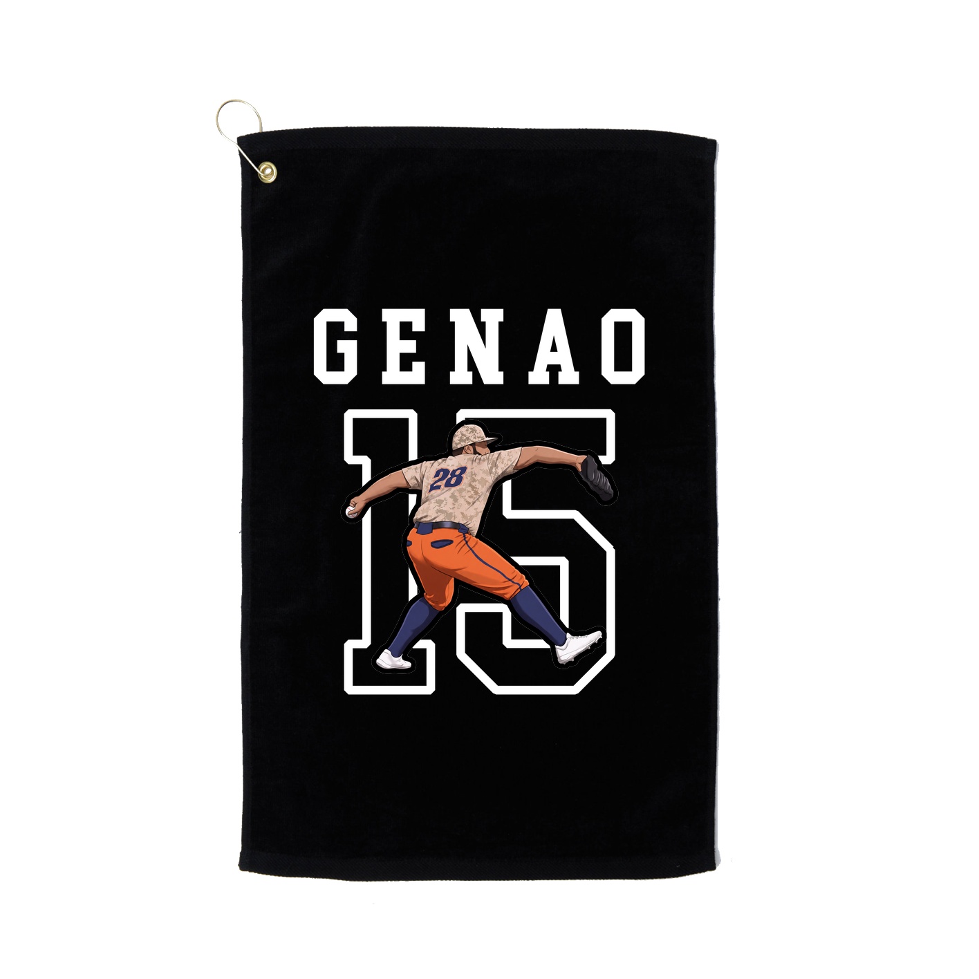 Golf Towel — Shirsey in Black