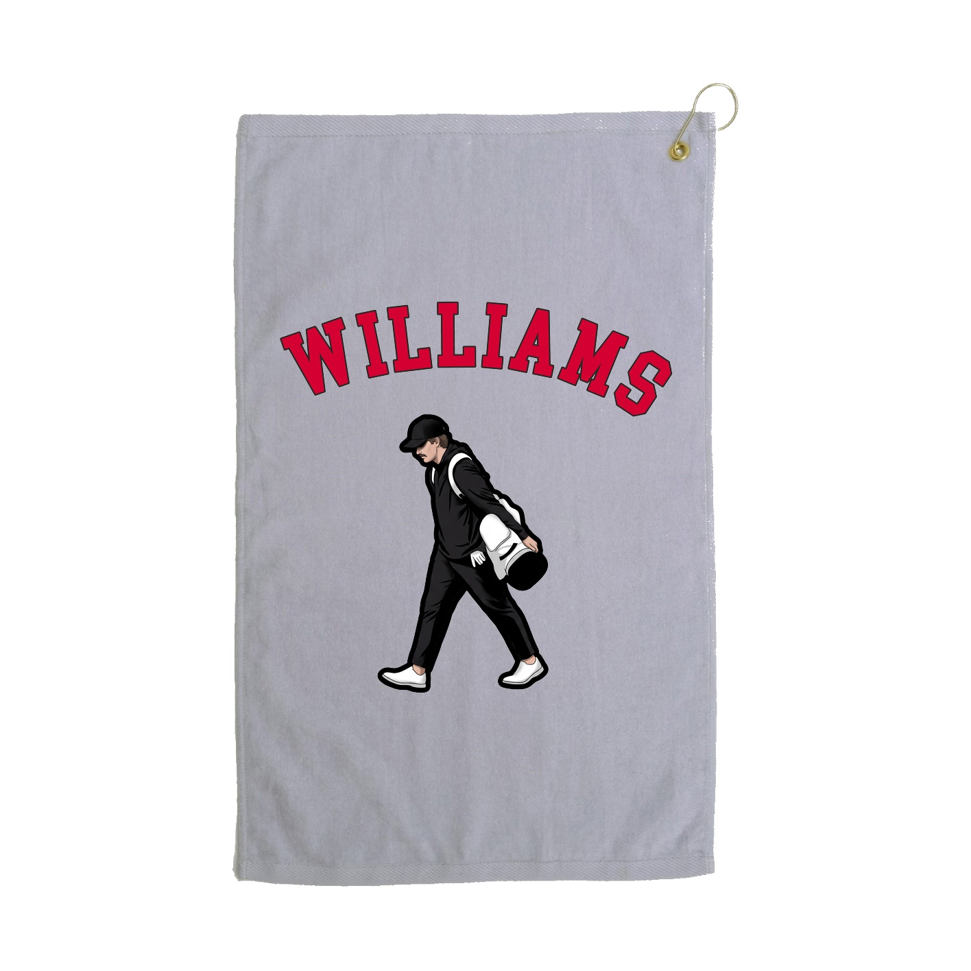 Golf Towel — Shirsey Arch in Grey