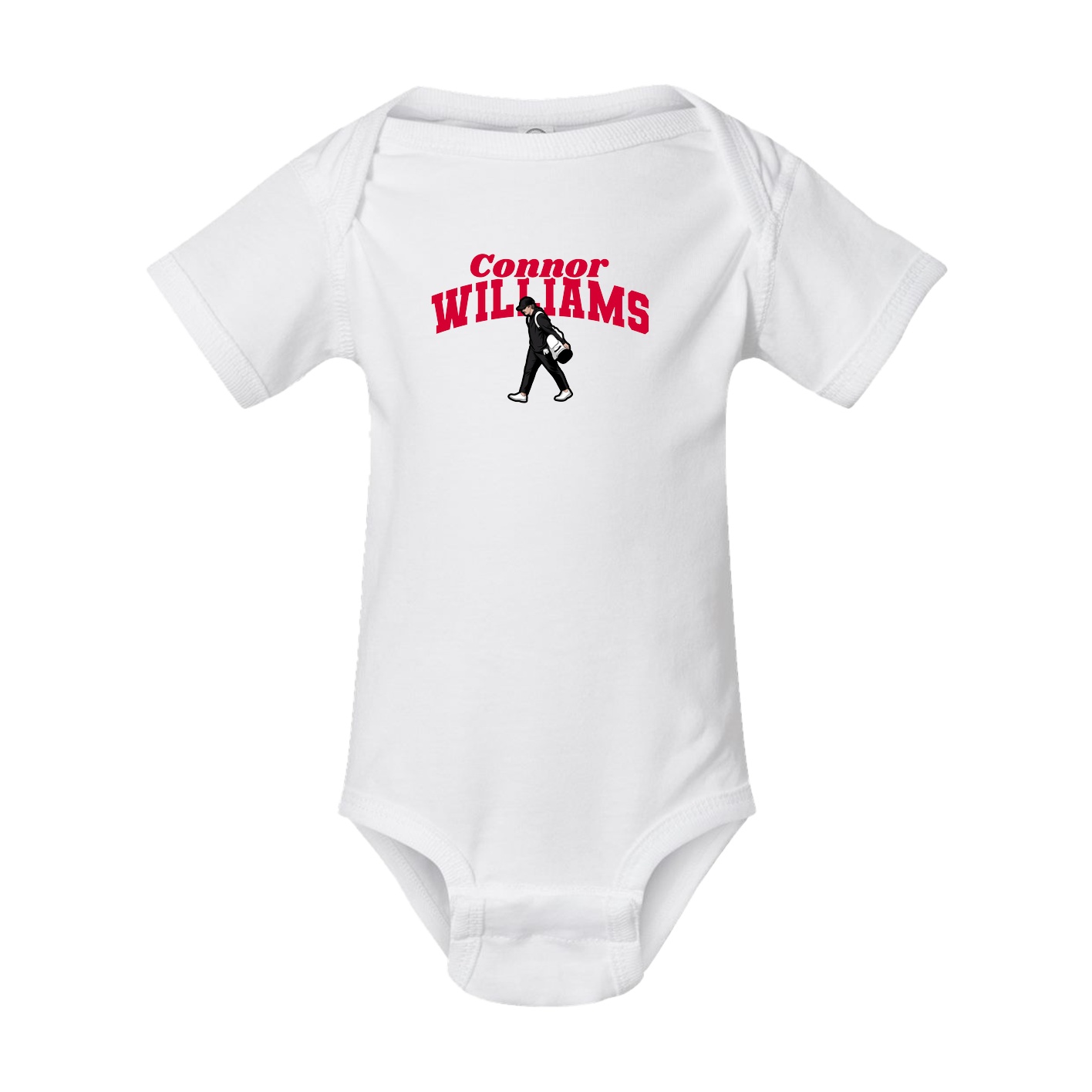 Baby Onesie — Signature Arch in White