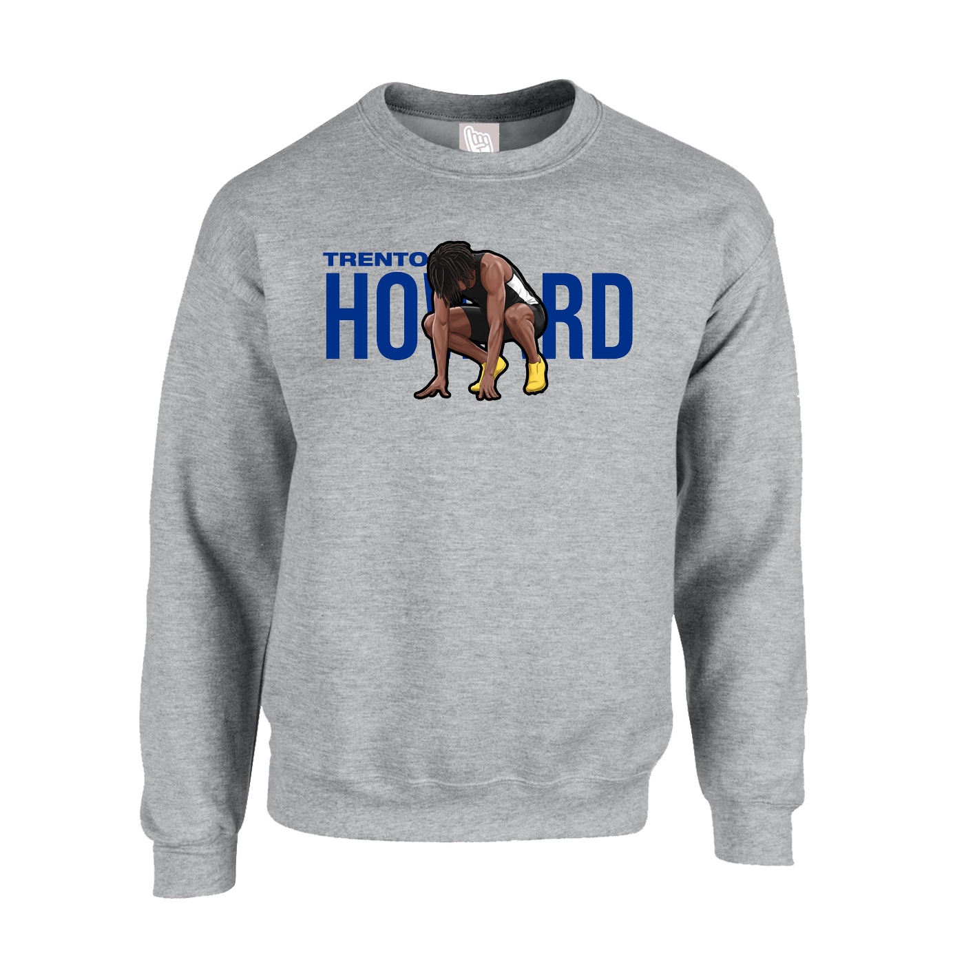 Fleece Crew — Player Name in Grey