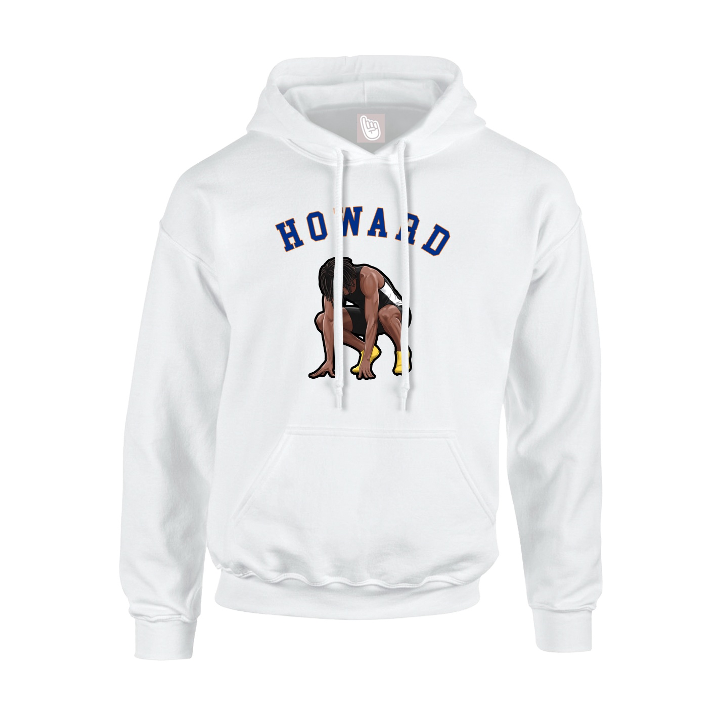 Hoodie — Shirsey Arch in White