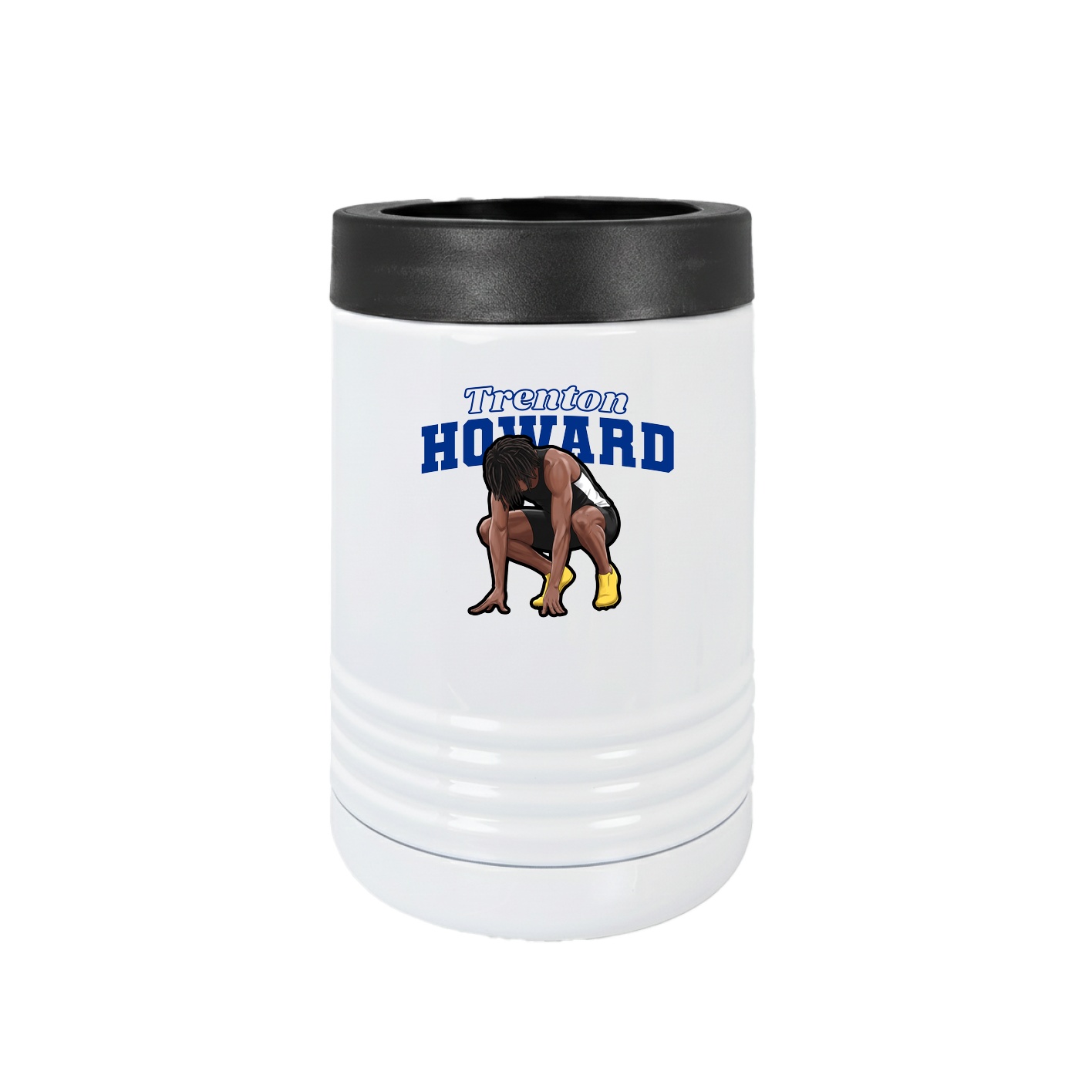 Beverage Holder — Name Arch in White