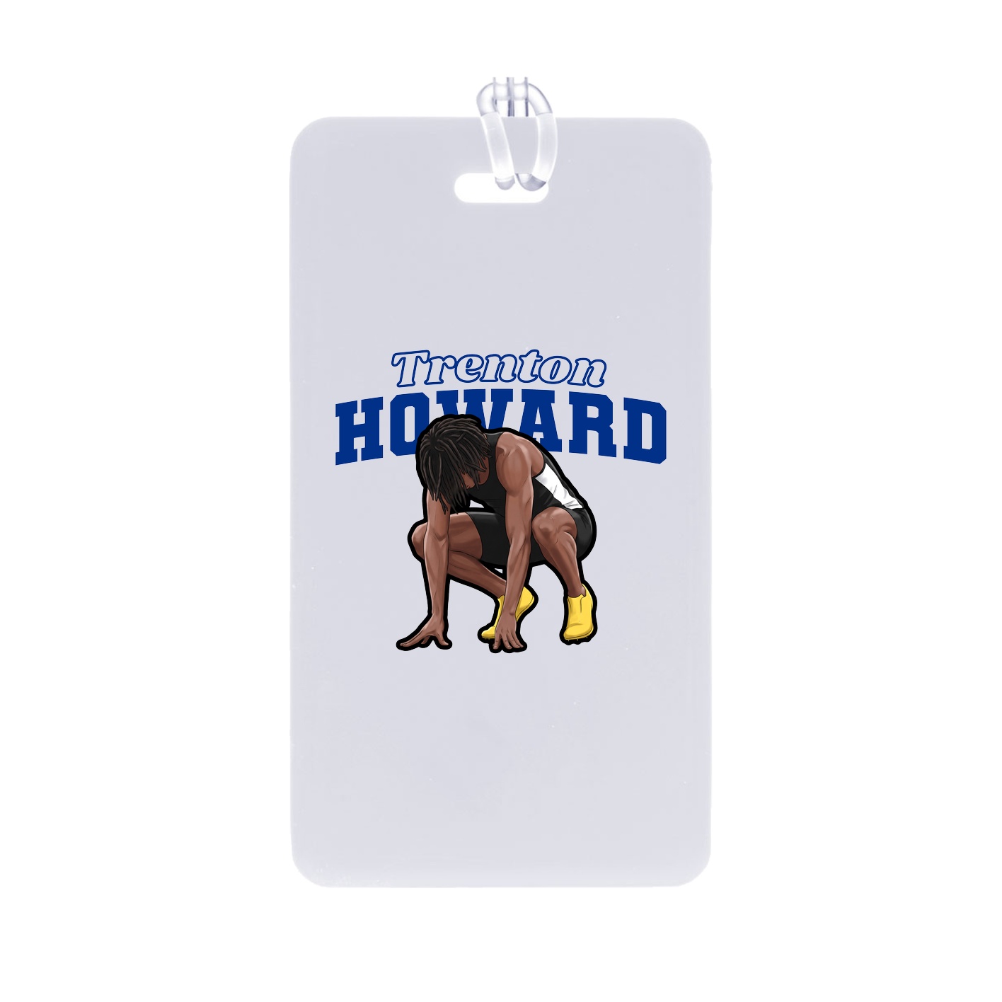 Bag Tag — Name Arch in Classic