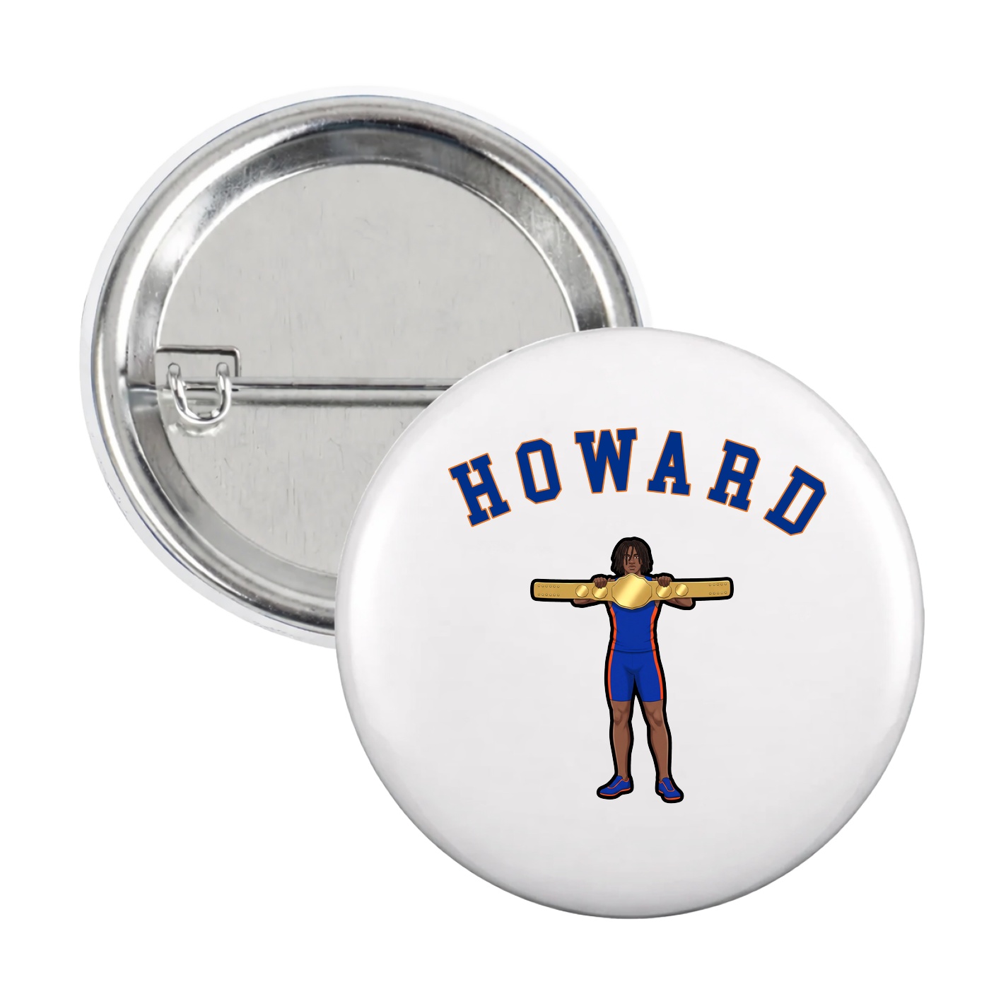 Game Day Button — Shirsey Arch in White