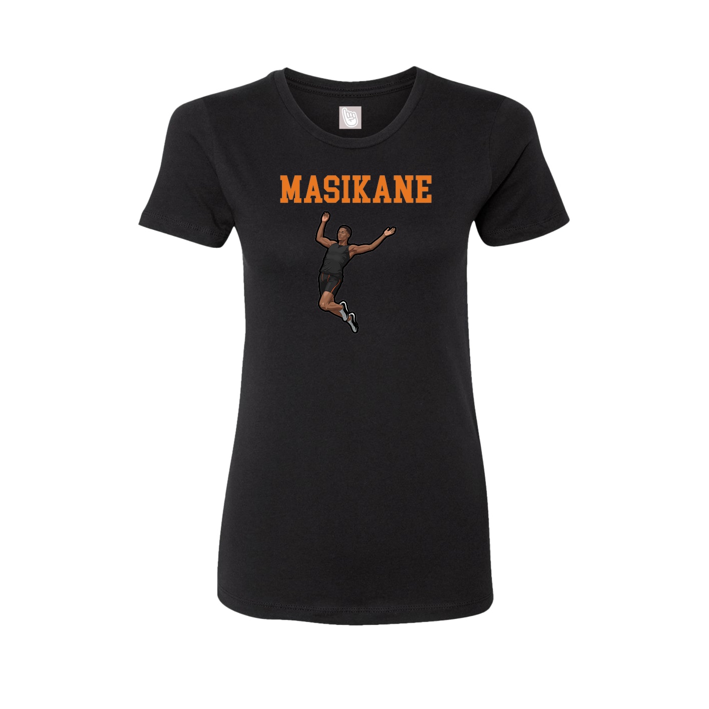 Fitted Women's Tee — Shirsey in Black