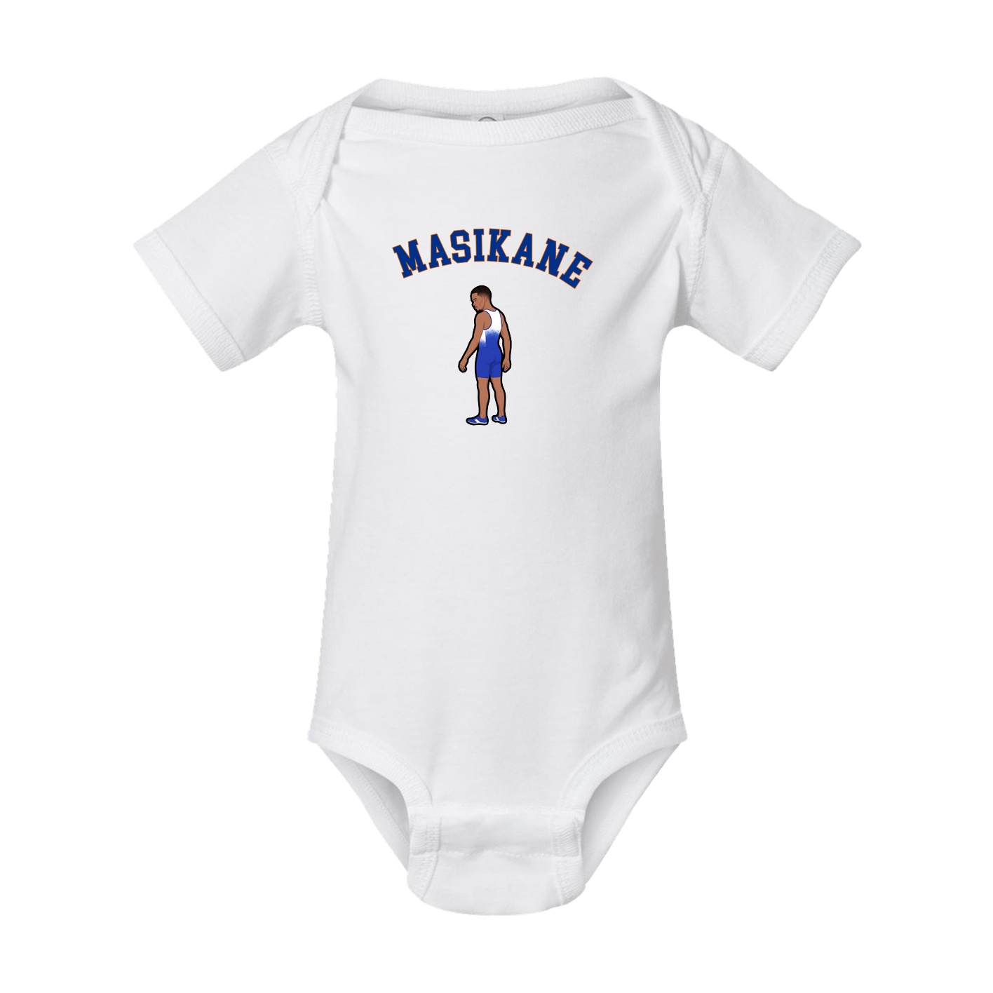 Baby Onesie — Shirsey Arch in White