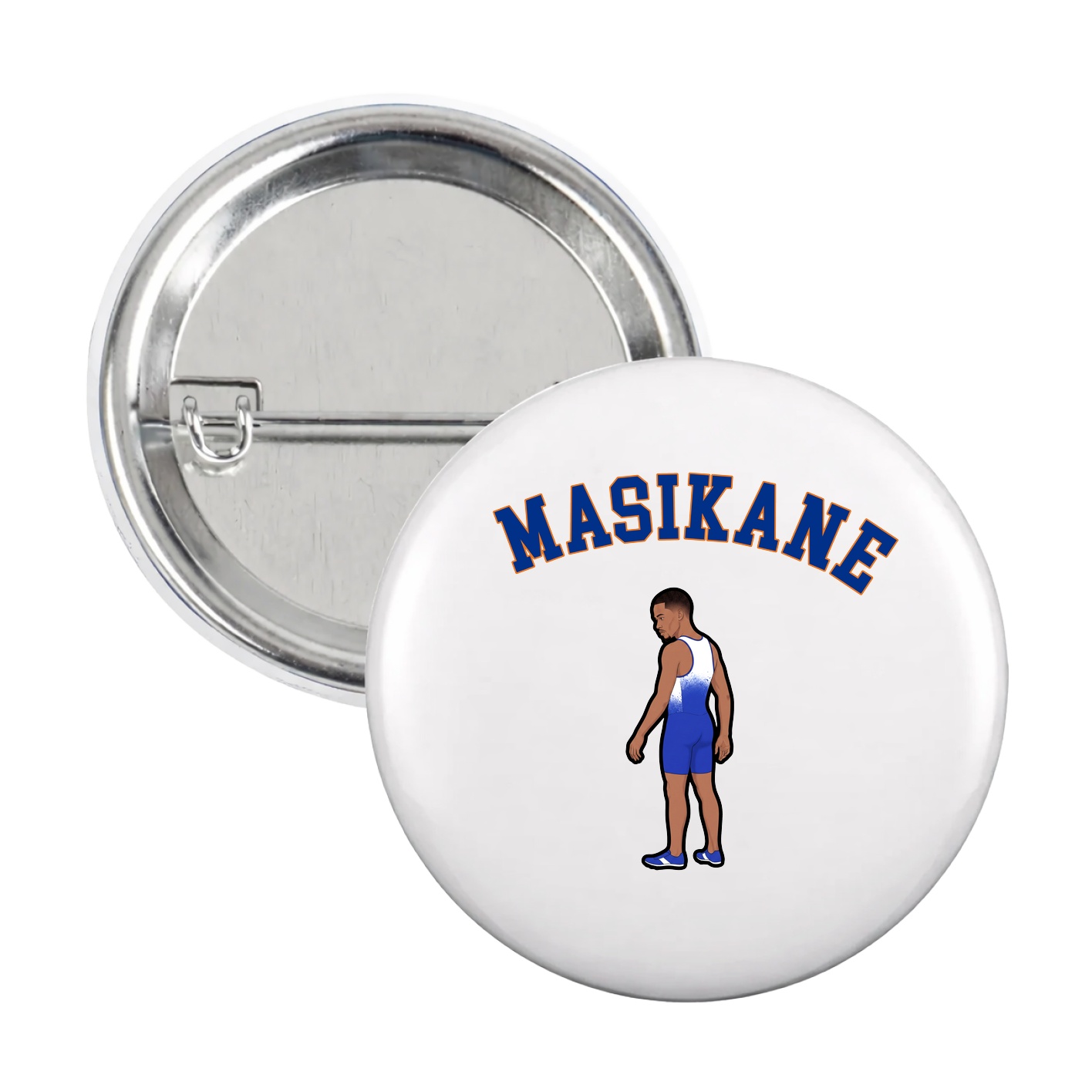 Game Day Button — Shirsey Arch in White