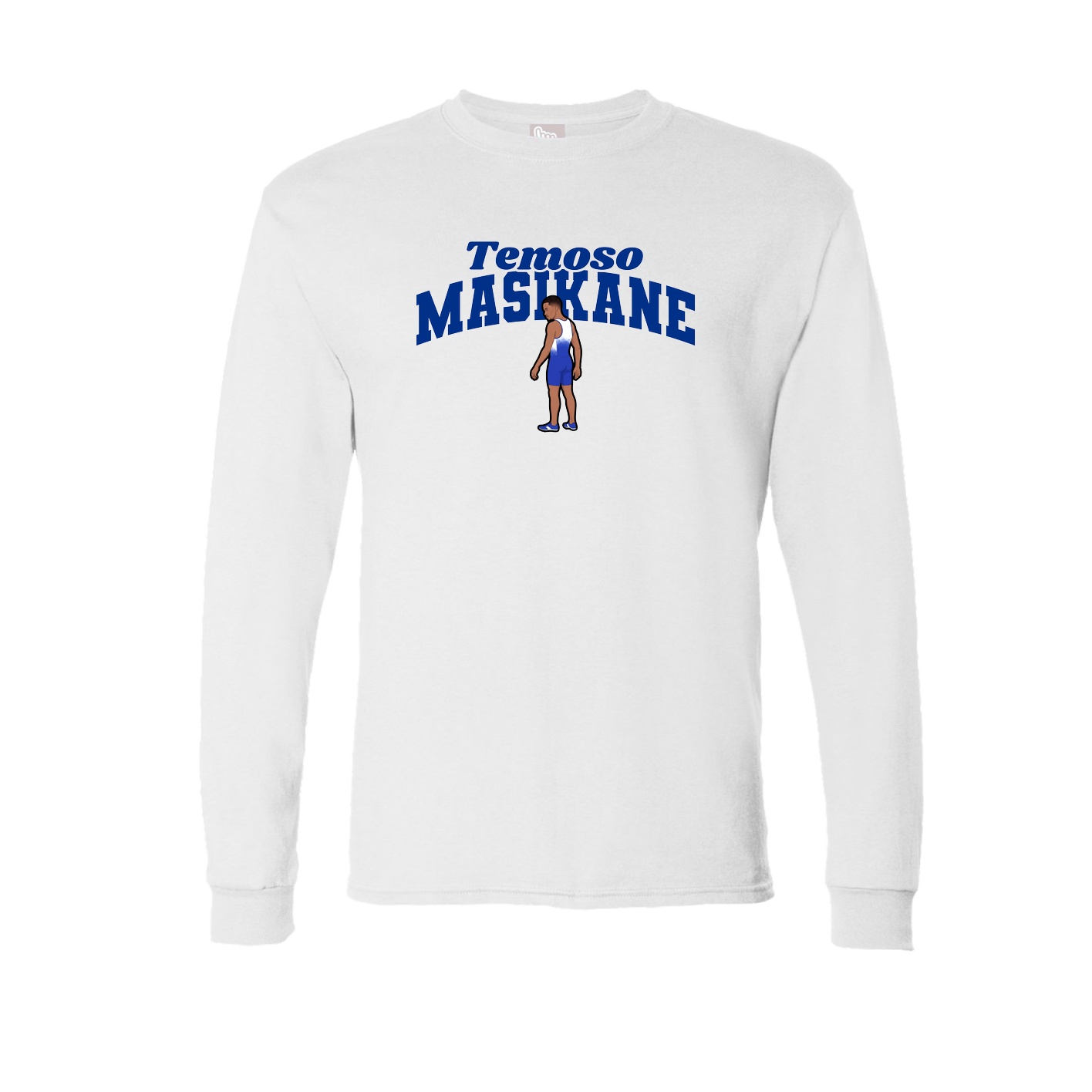 Long Sleeve Tee — Signature Arch in White