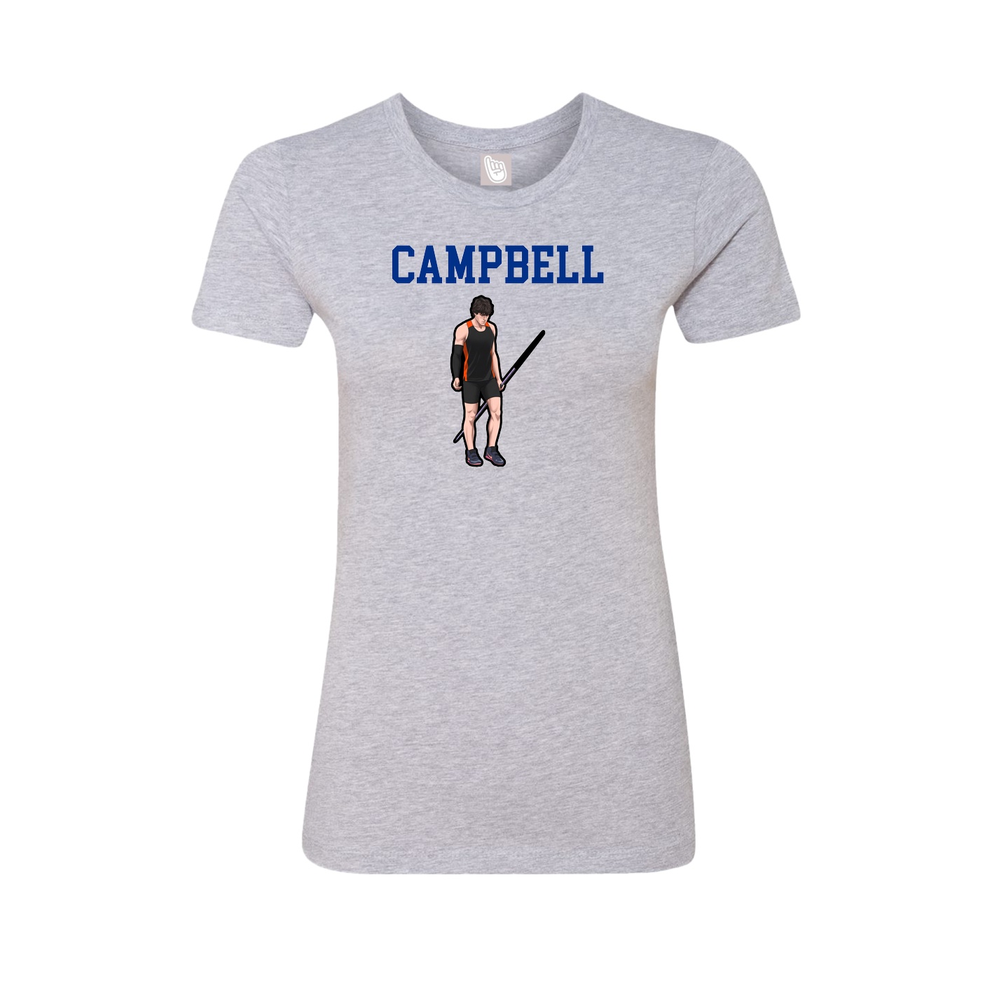Fitted Women's Tee — Shirsey in Grey
