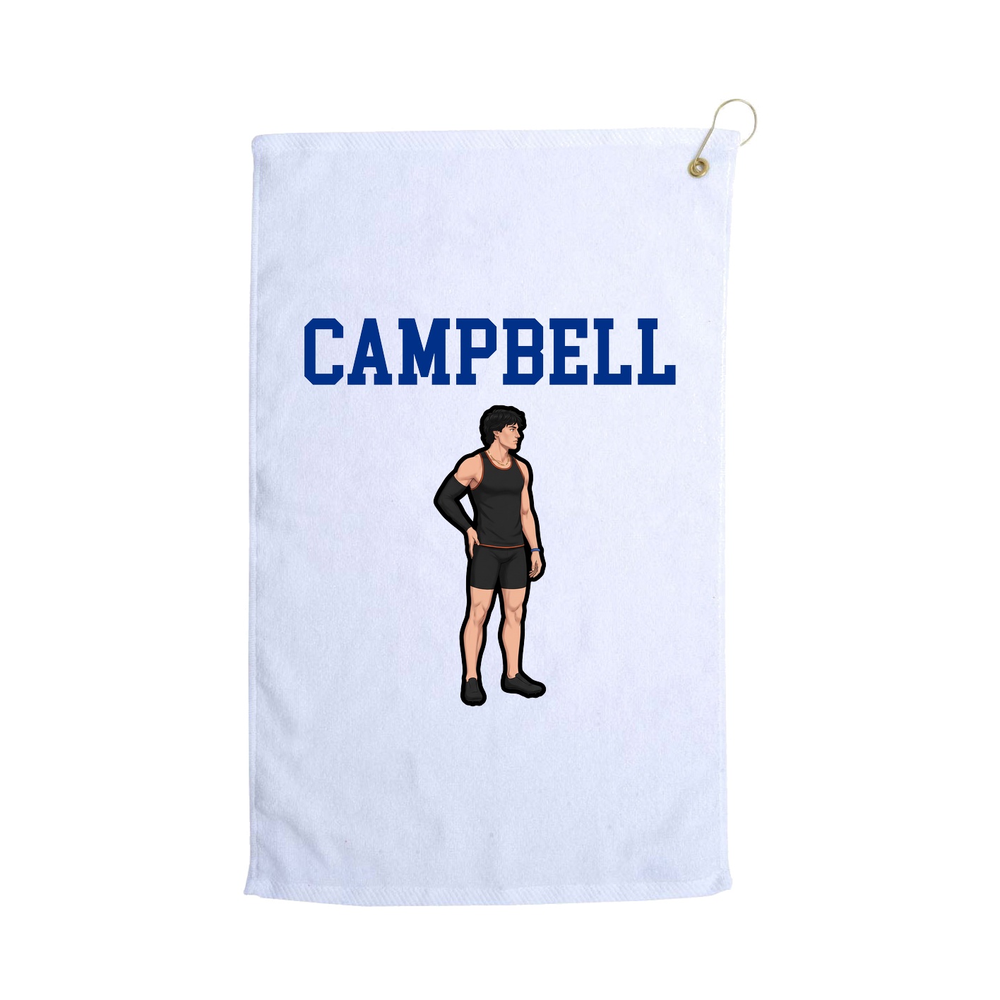Golf Towel — Shirsey in White