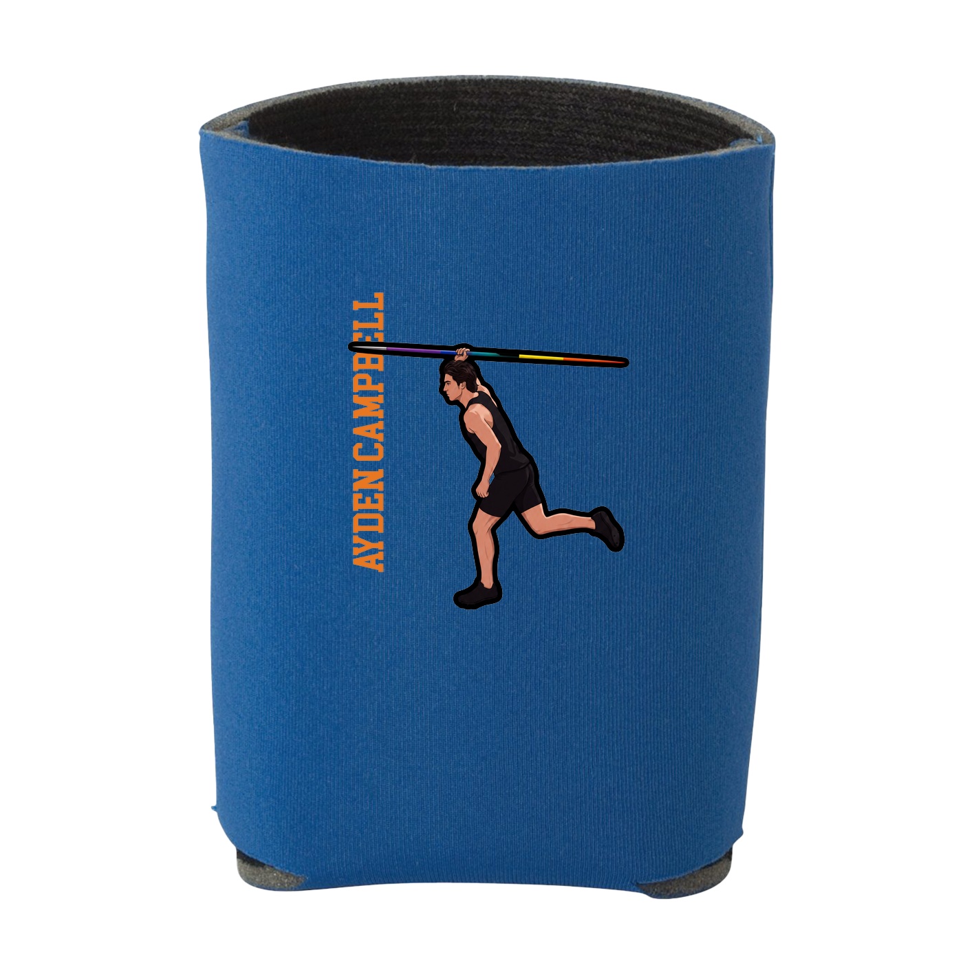Can Holder — Name Vertical in Royal