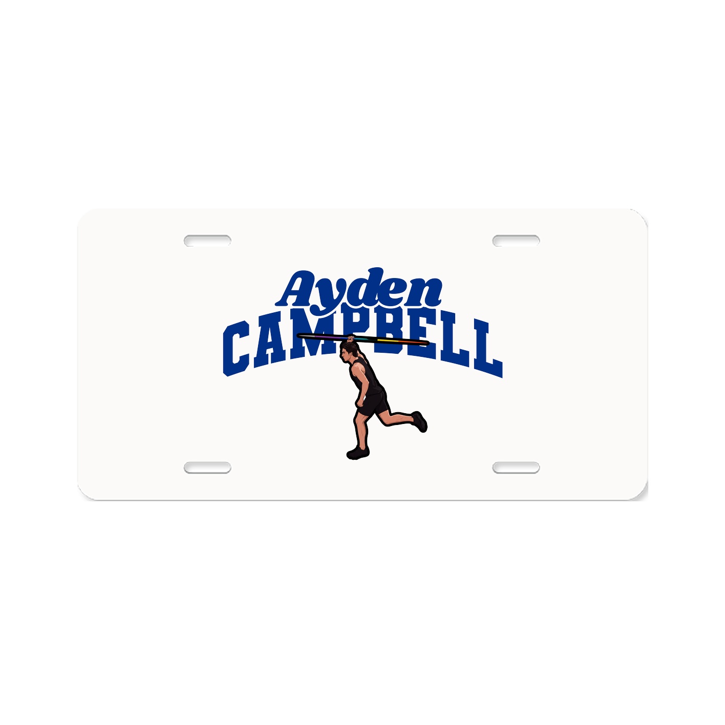 License Plate — Signature Arch in Classic