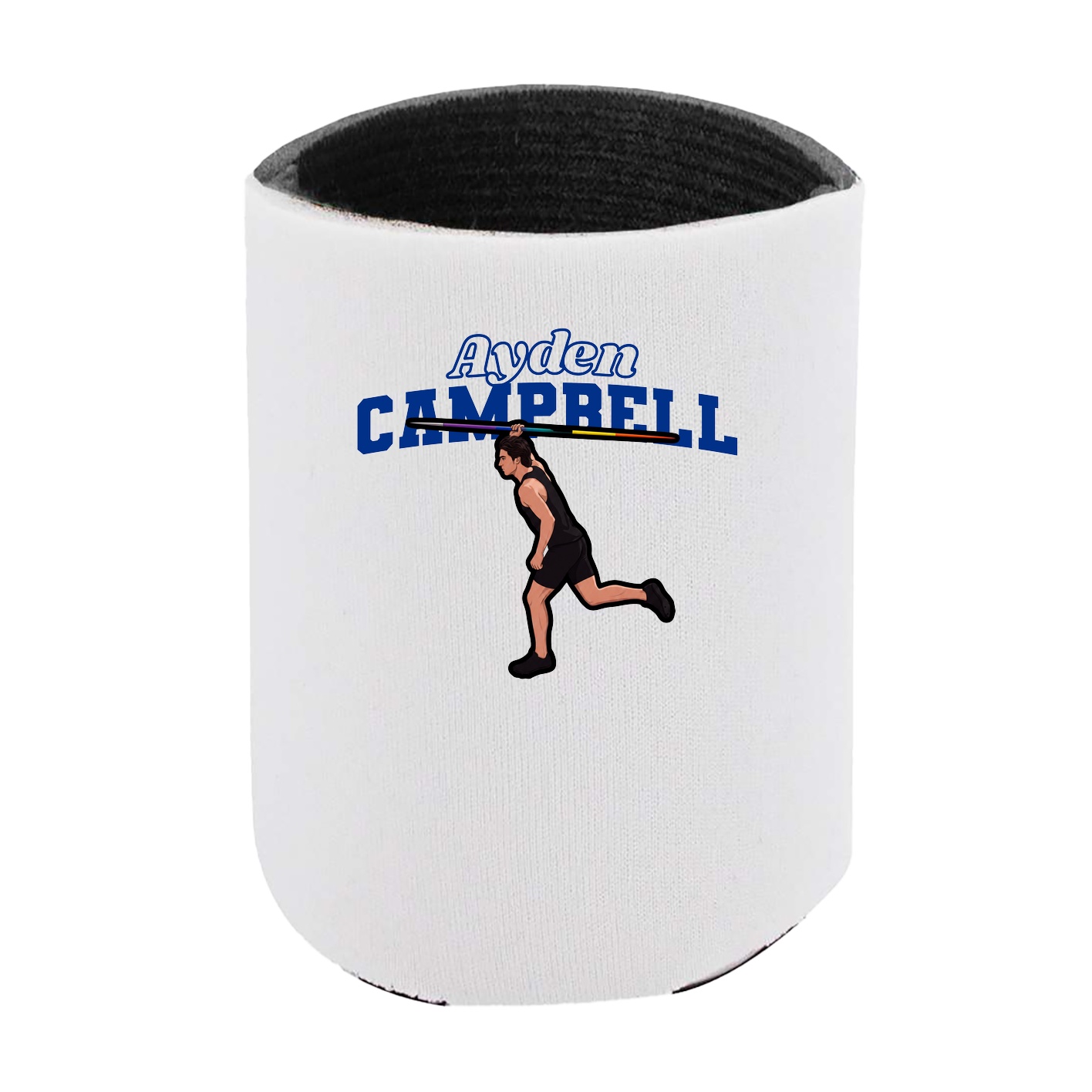 Can Holder — Name Arch in White