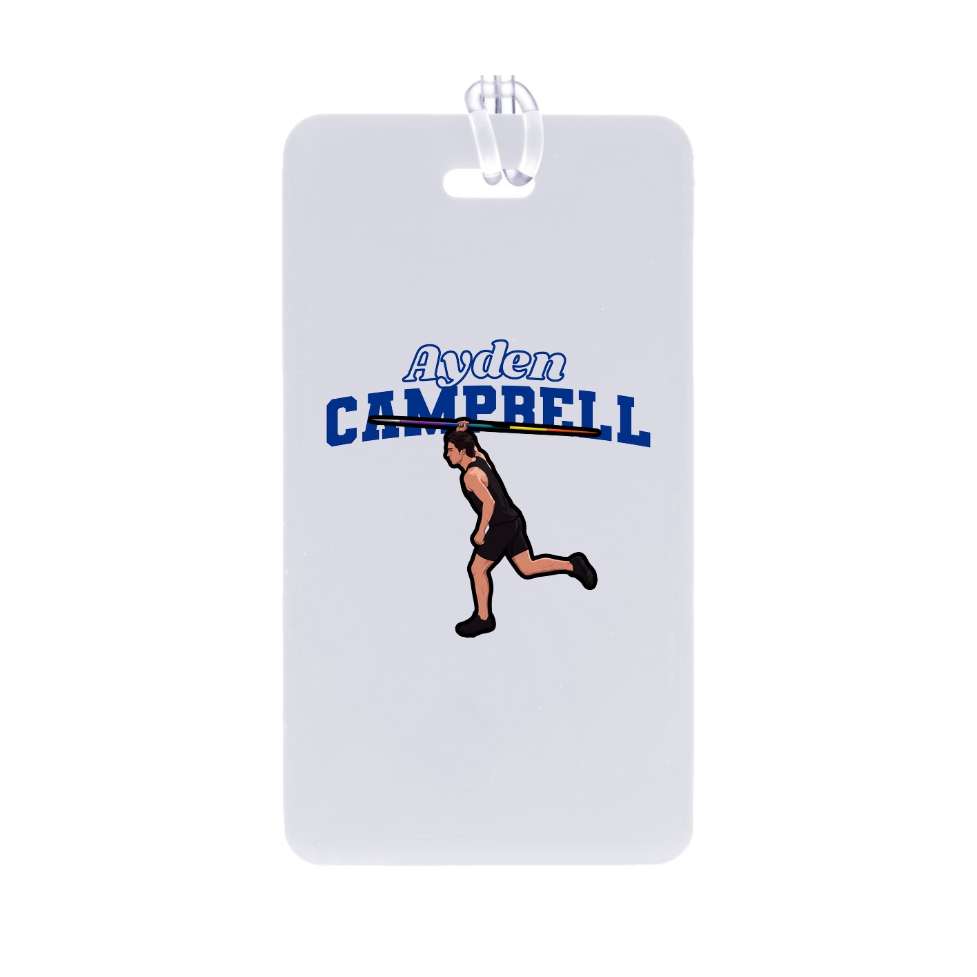 Bag Tag — Name Arch in Classic