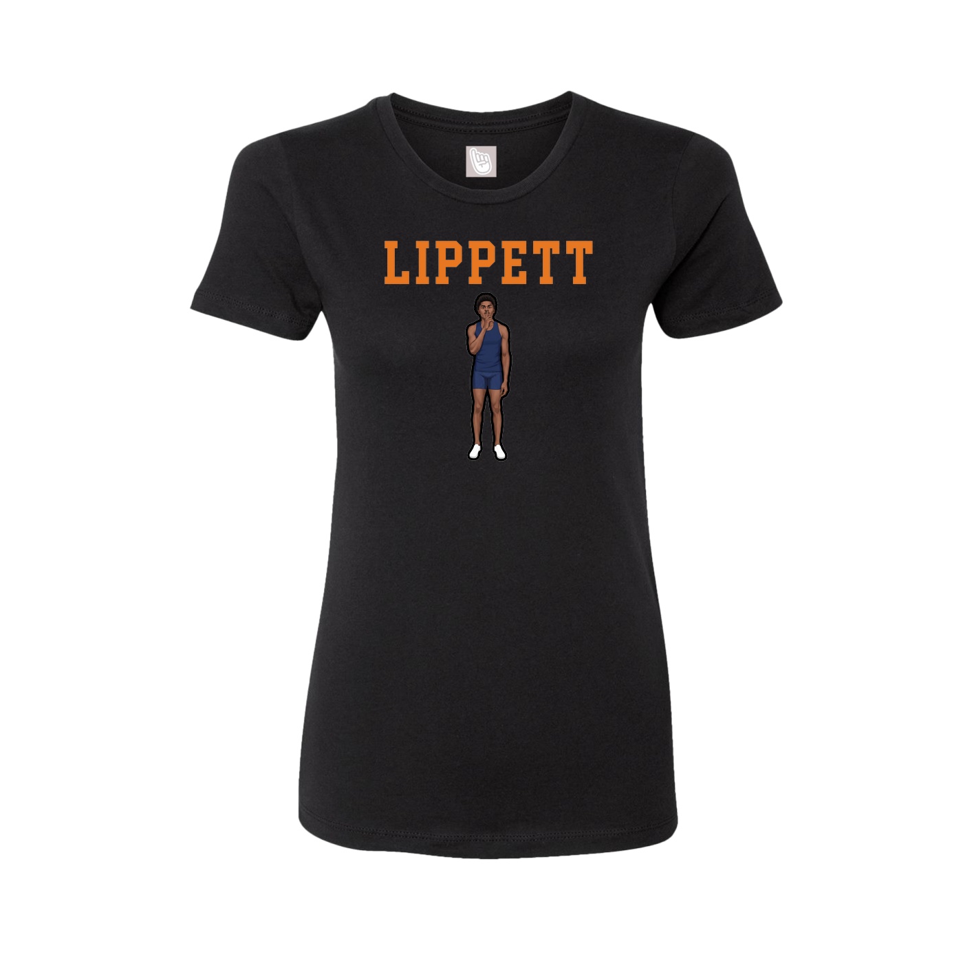 Fitted Women's Tee — Shirsey in Black
