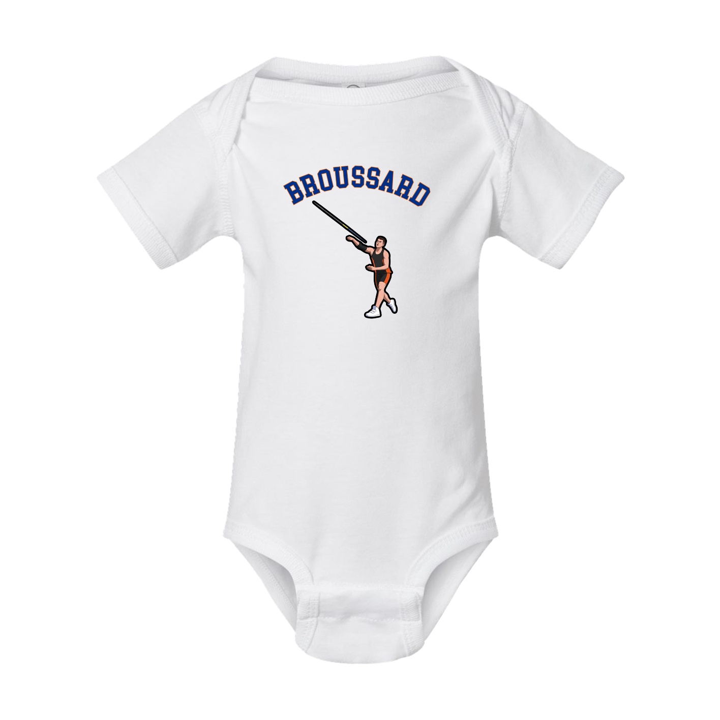 Baby Onesie — Shirsey Arch in White